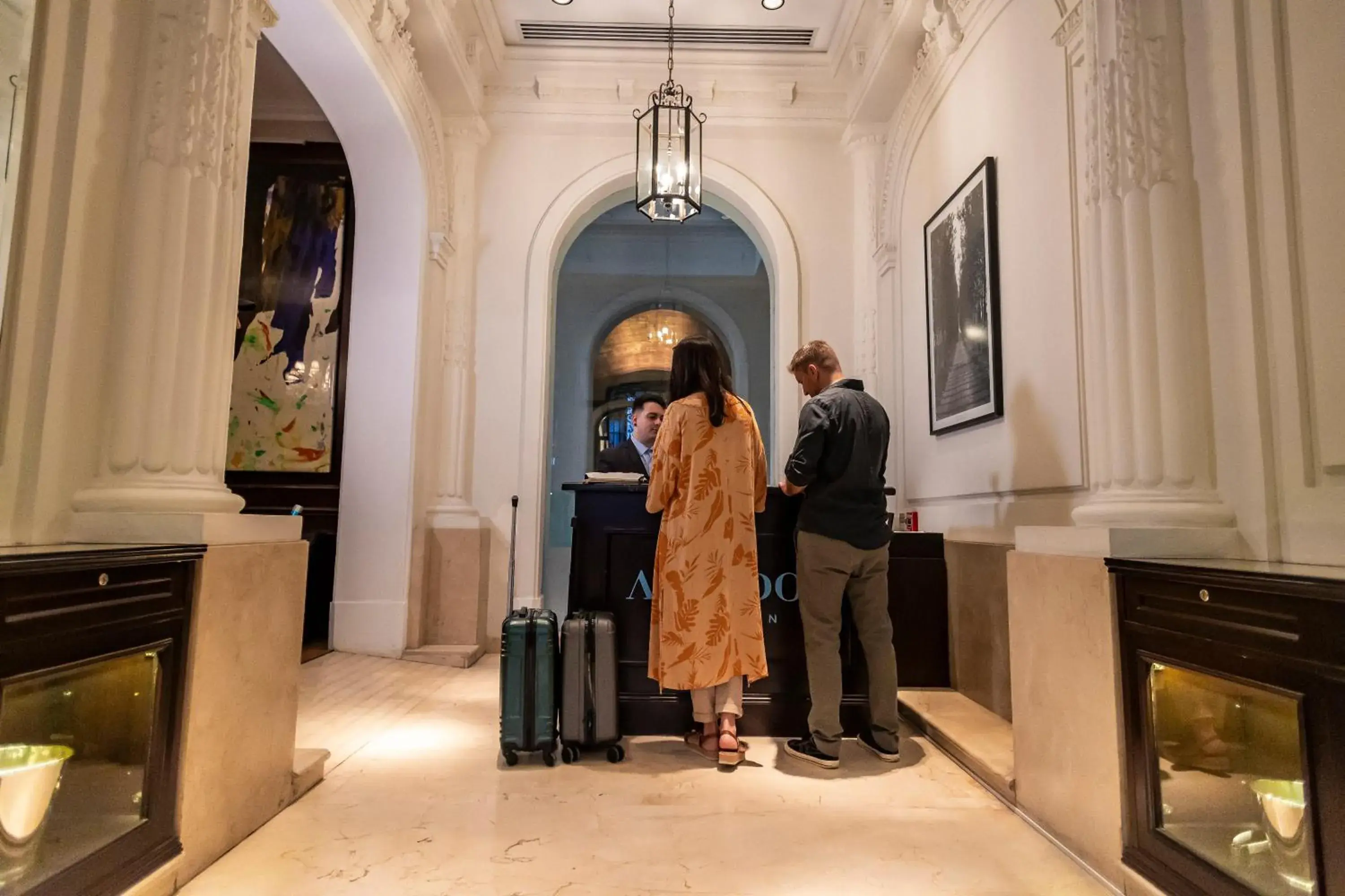 Lobby or reception in Algodon Mansion Lobby or reception in Algodon Mansion