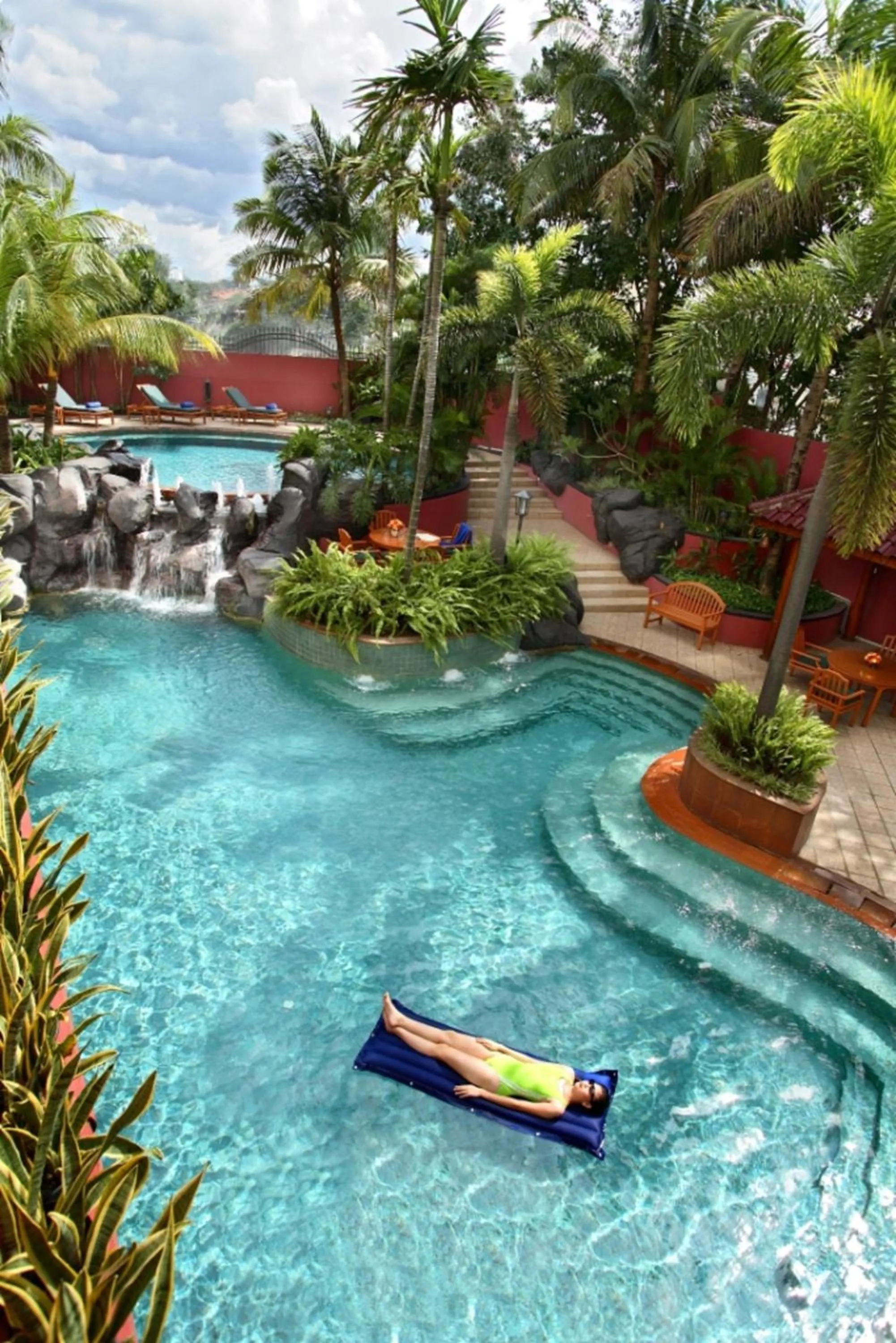 Swimming pool in Ascott Jakarta