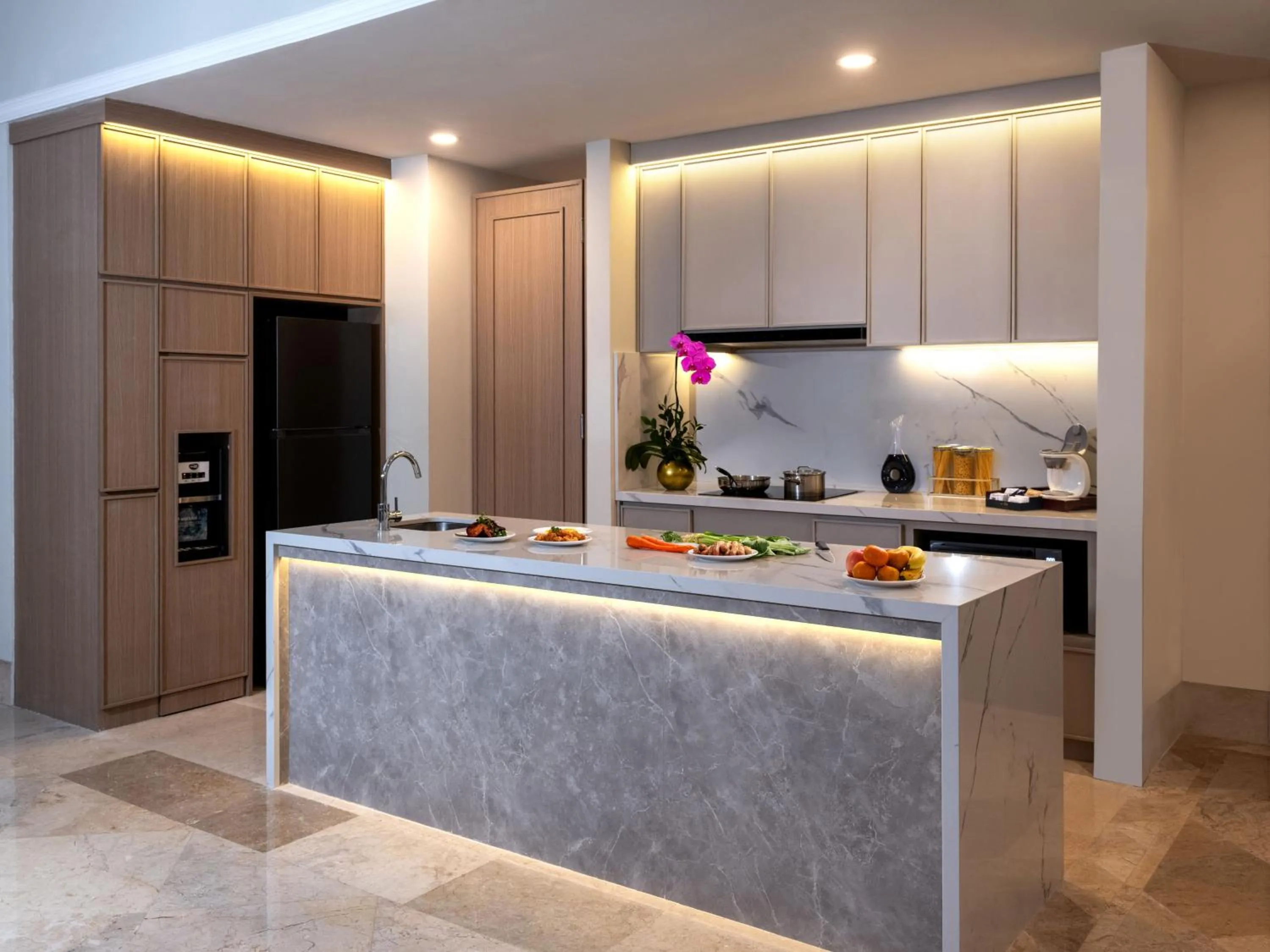 Kitchen or kitchenette in Ascott Jakarta