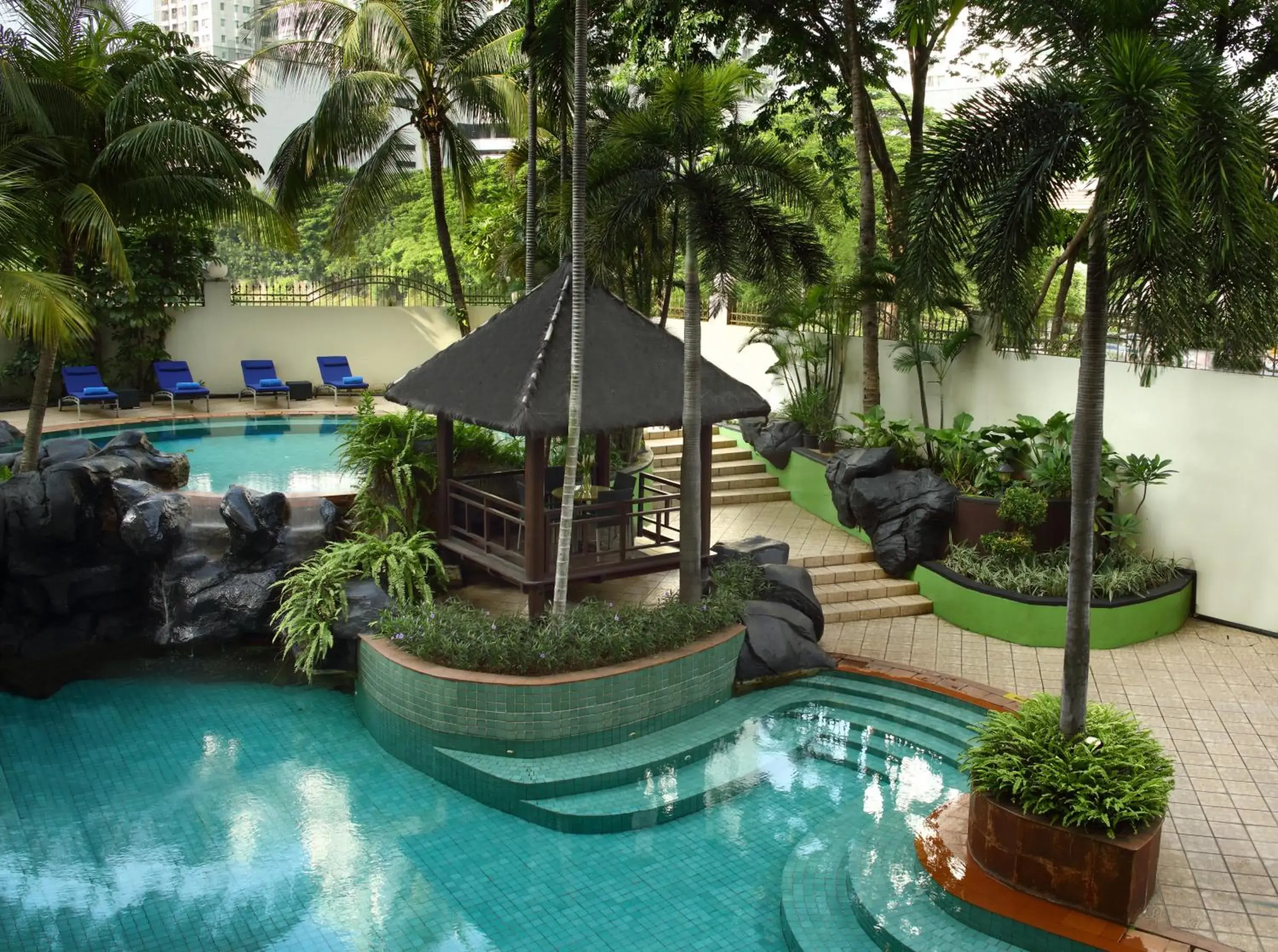 Swimming pool in Ascott Jakarta Swimming pool in Ascott Jakarta