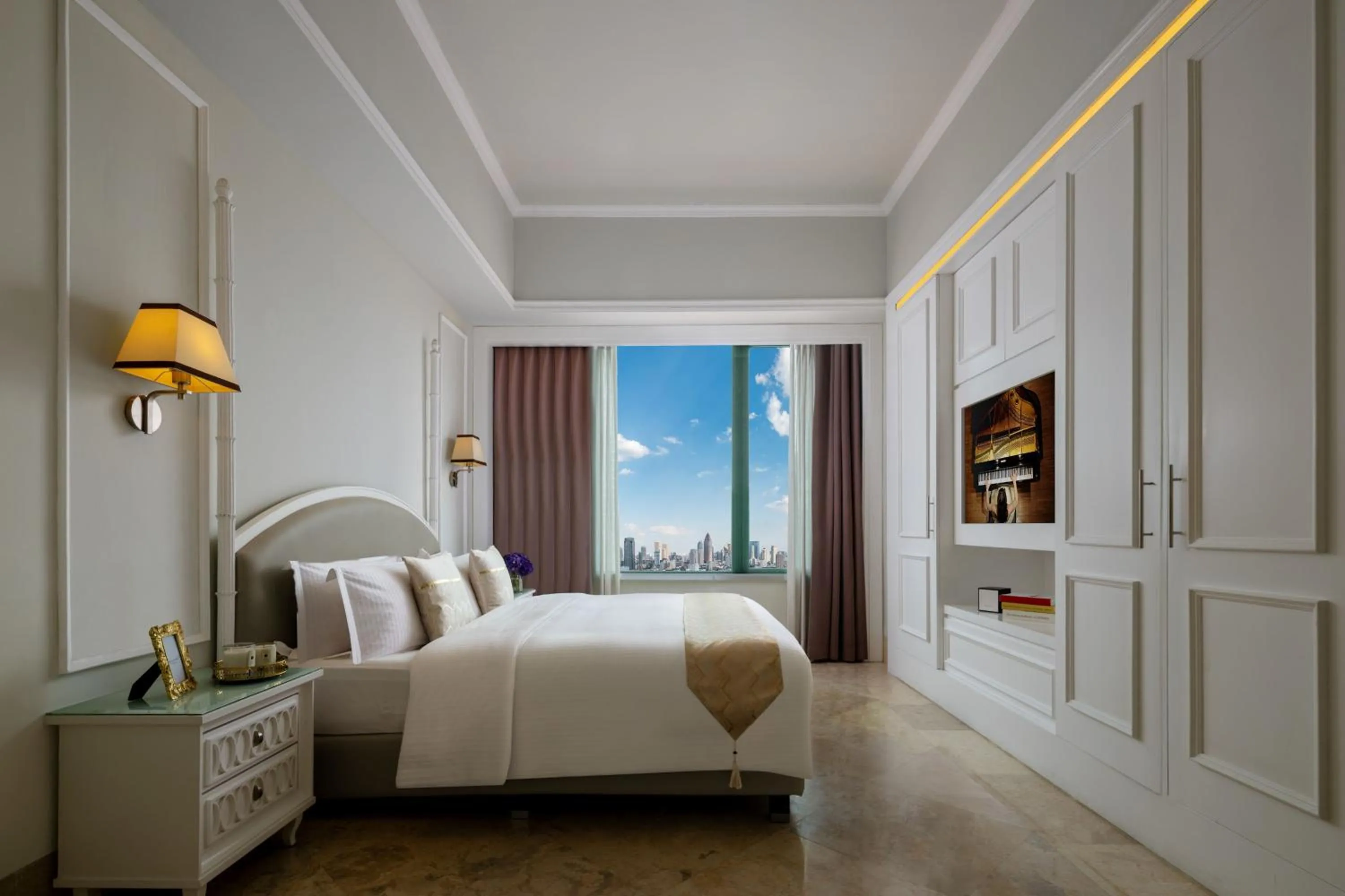 Bed in Ascott Jakarta