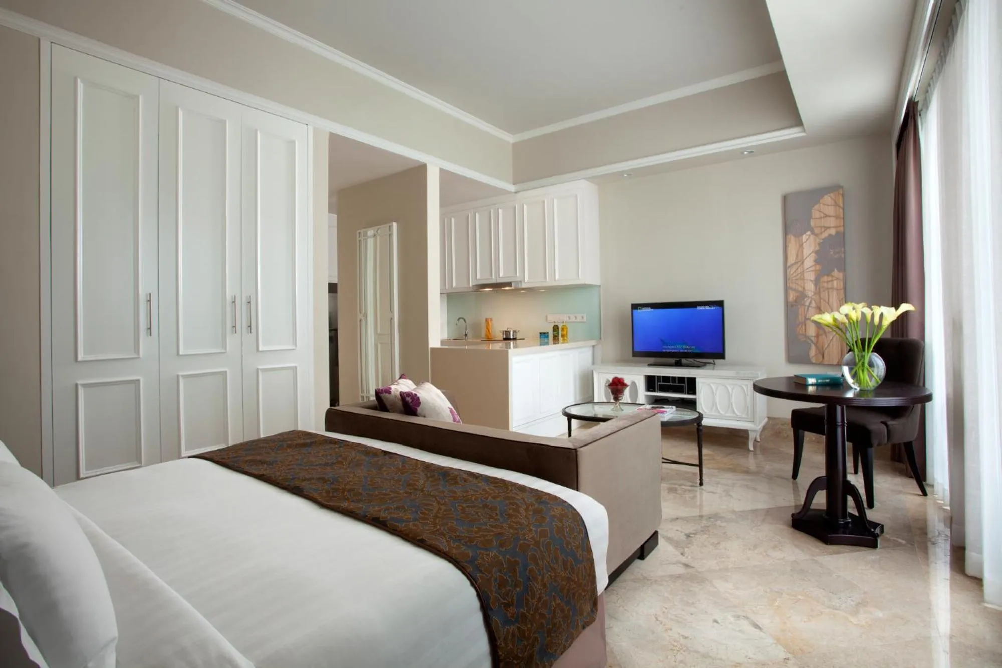 TV and multimedia, Bed in Ascott Jakarta