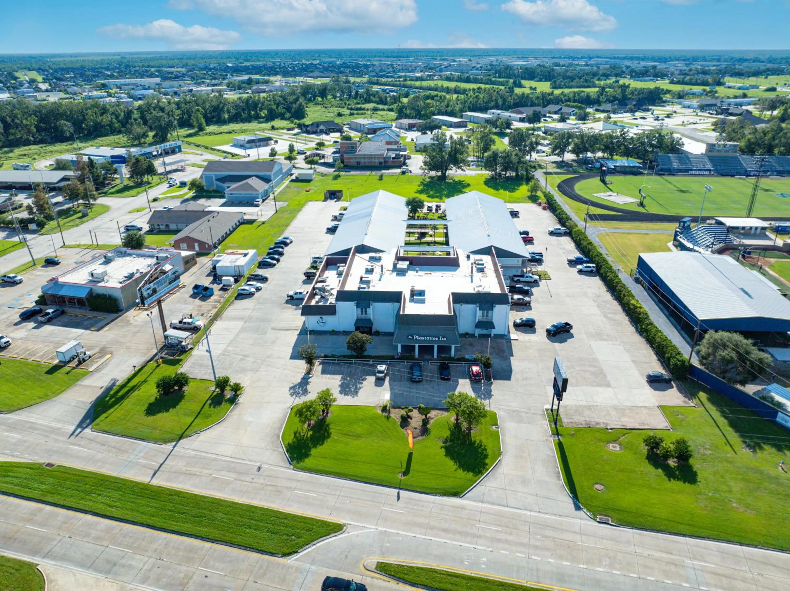 Bird's eye view in Plantation Inn