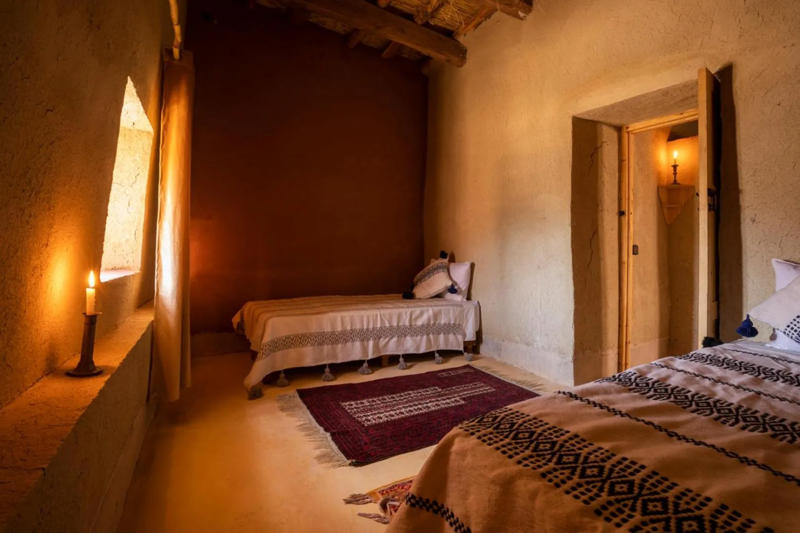 Bed in Kasbah Tebi