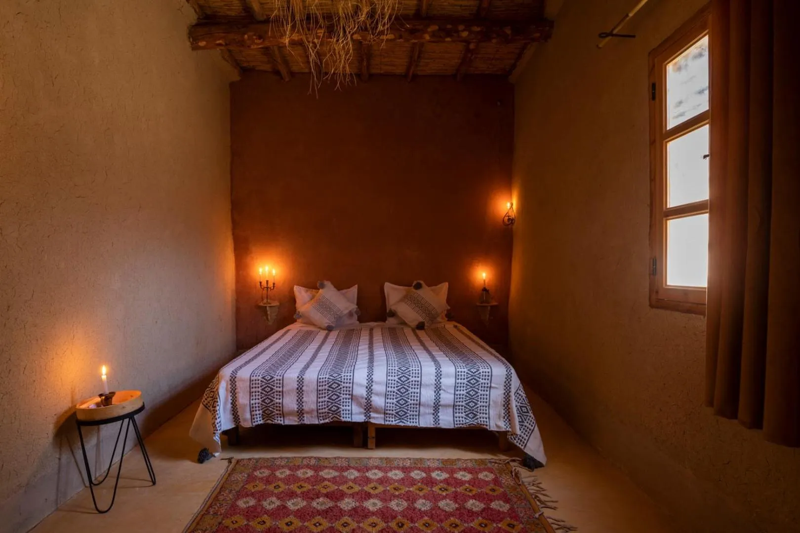 Bed in Kasbah Tebi