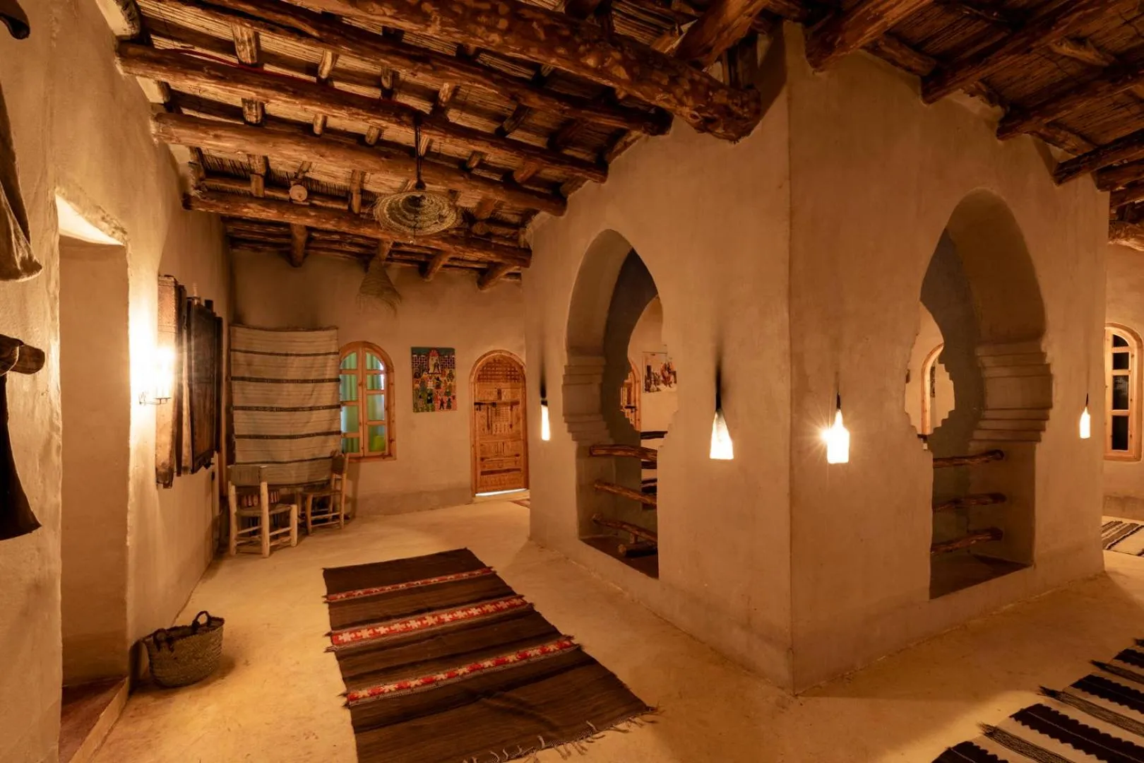 Patio in Kasbah Tebi