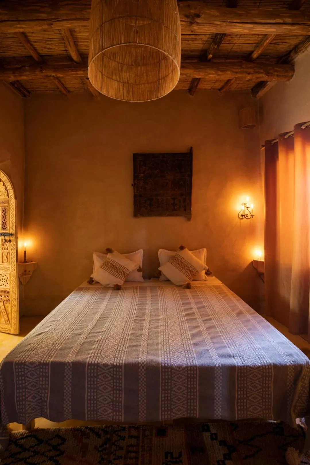 Bed in Kasbah Tebi