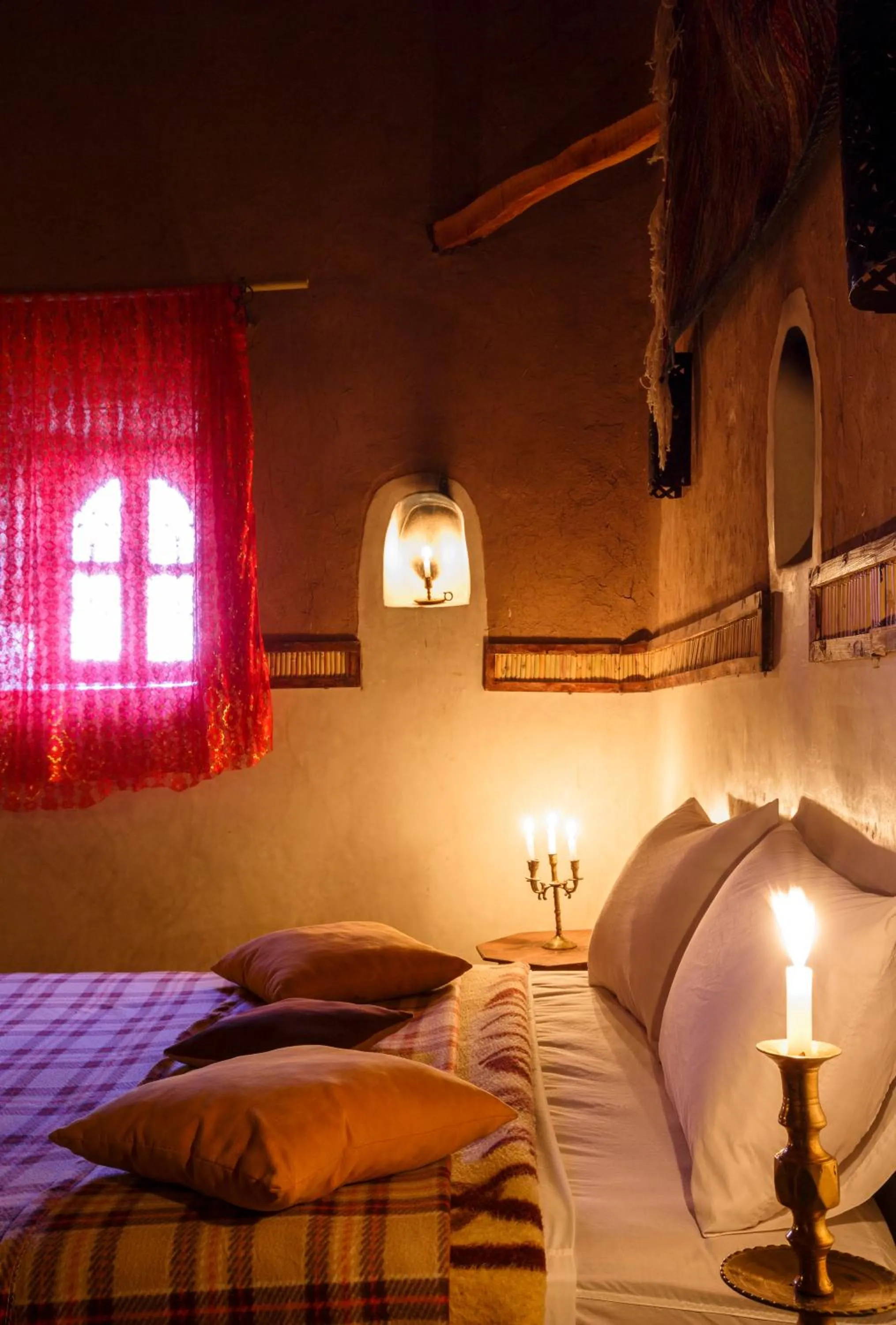 Bed in Kasbah Tebi