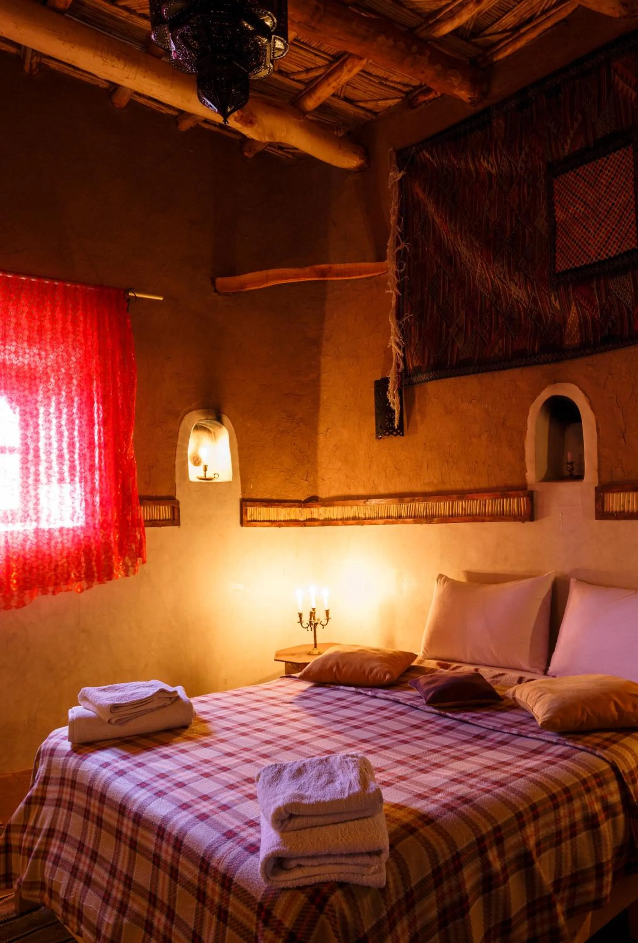 Bed in Kasbah Tebi