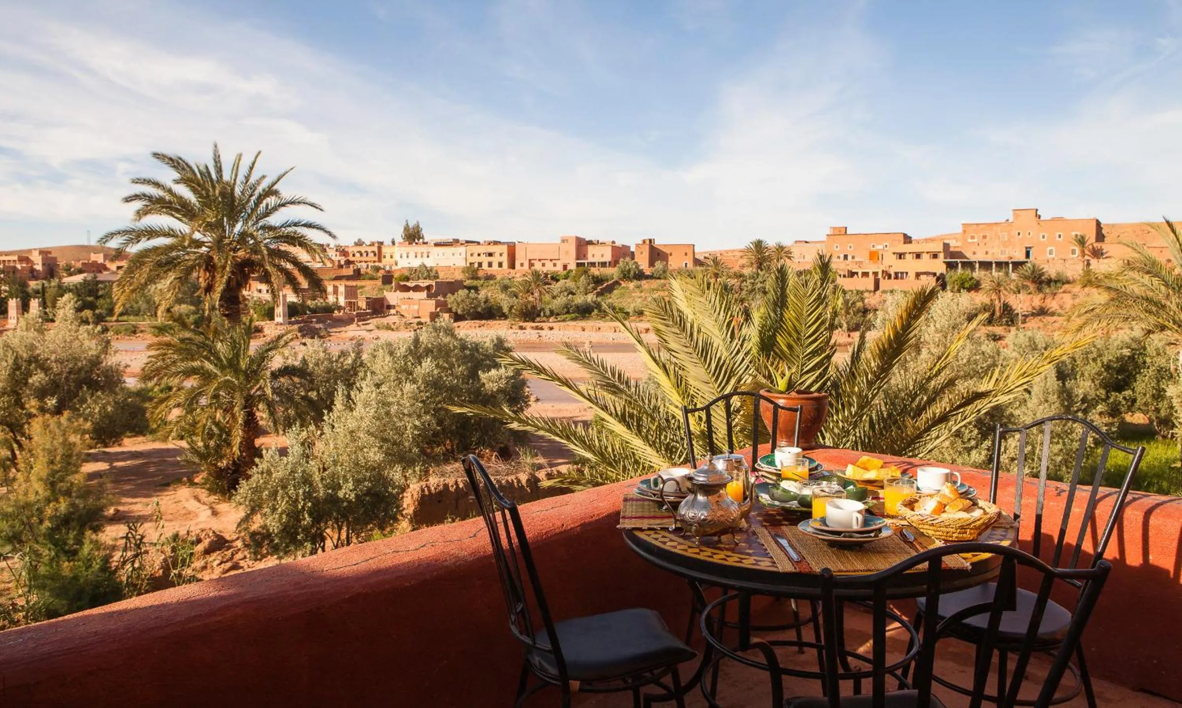 Patio in Kasbah Tebi