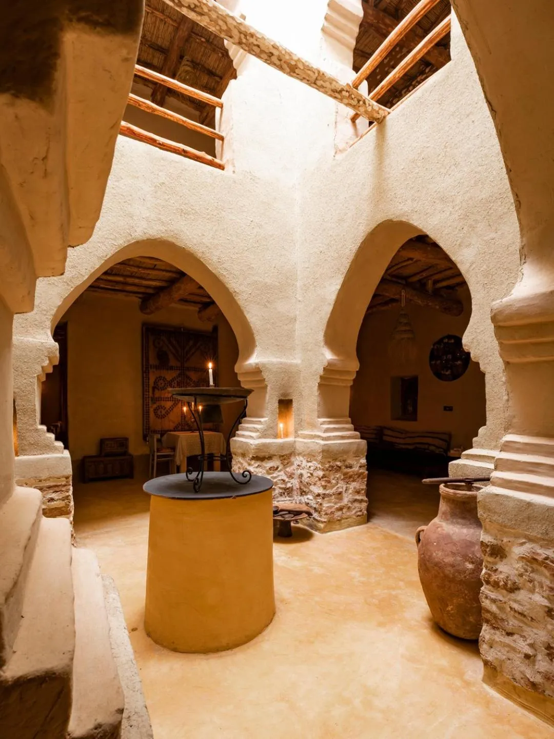 Patio in Kasbah Tebi