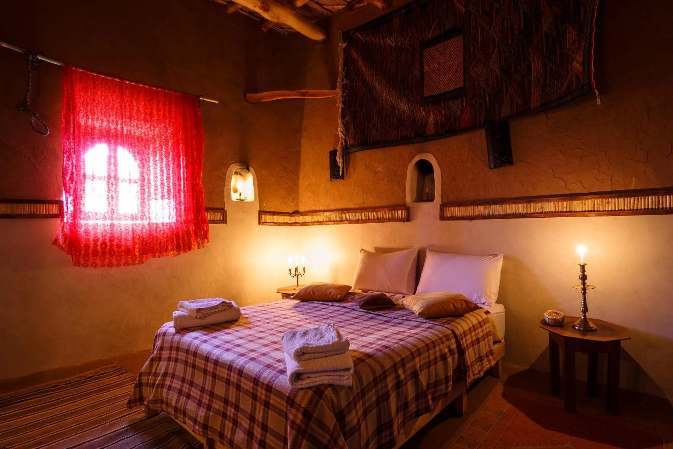Bedroom, Bed in Kasbah Tebi