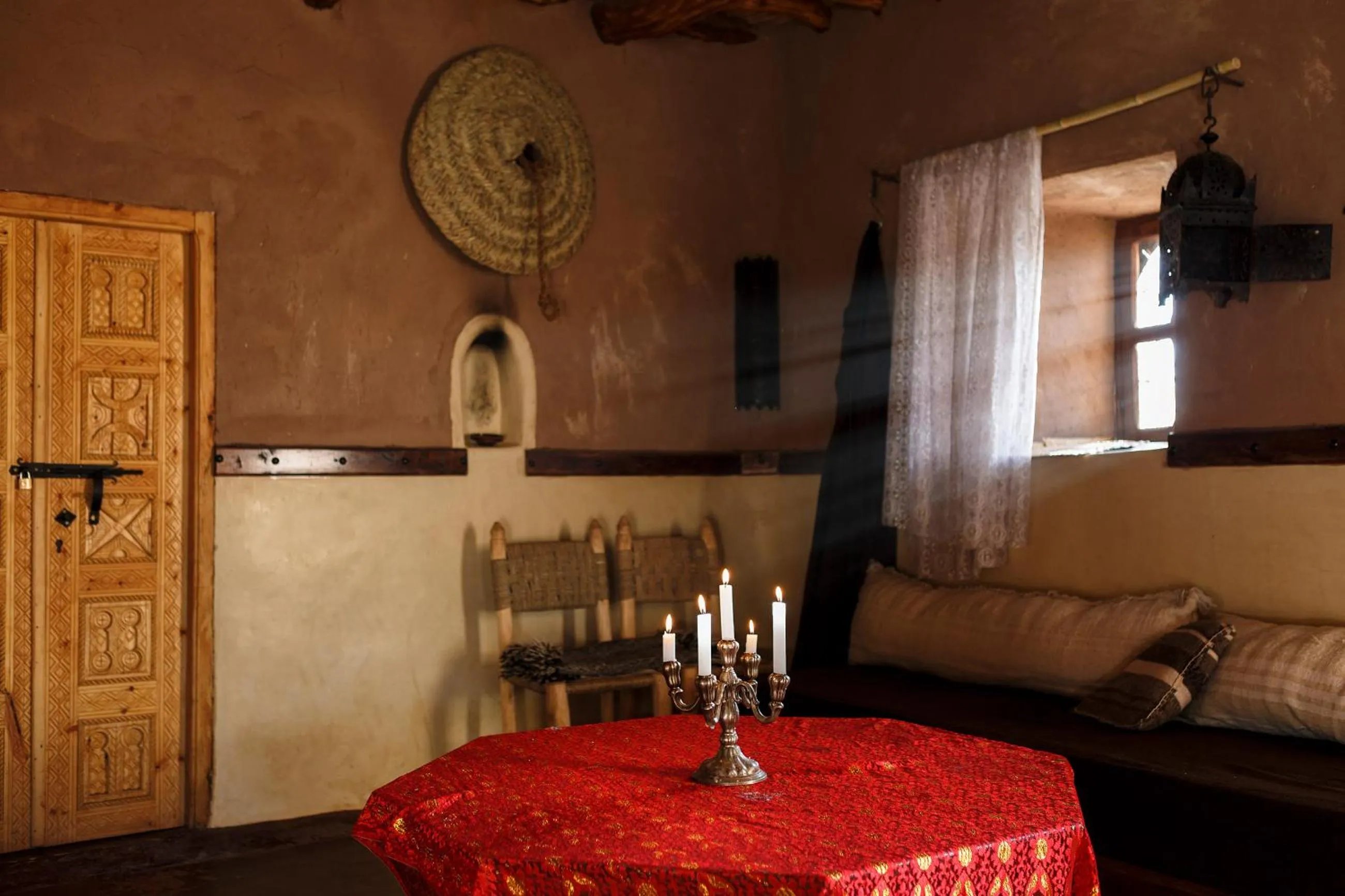Lounge or bar in Kasbah Tebi