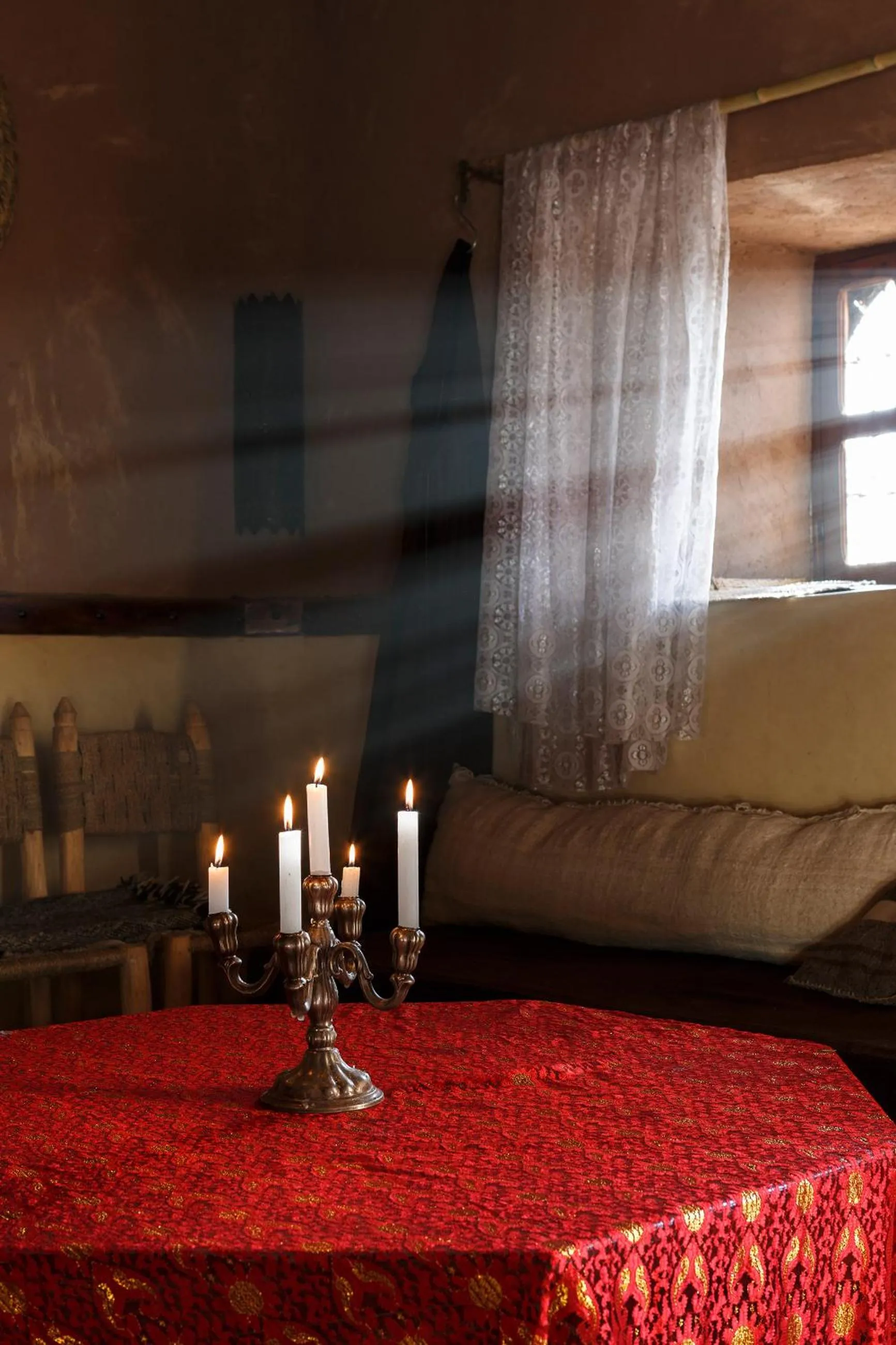 Lounge or bar in Kasbah Tebi