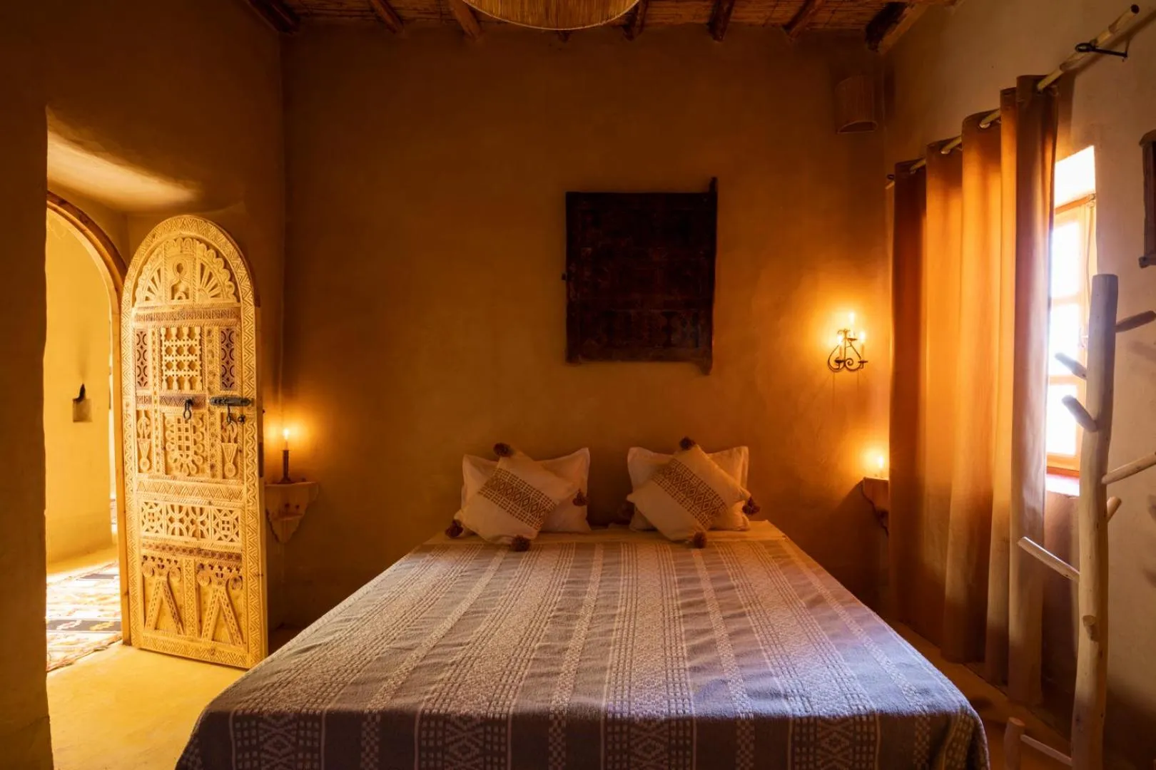 Bed in Kasbah Tebi