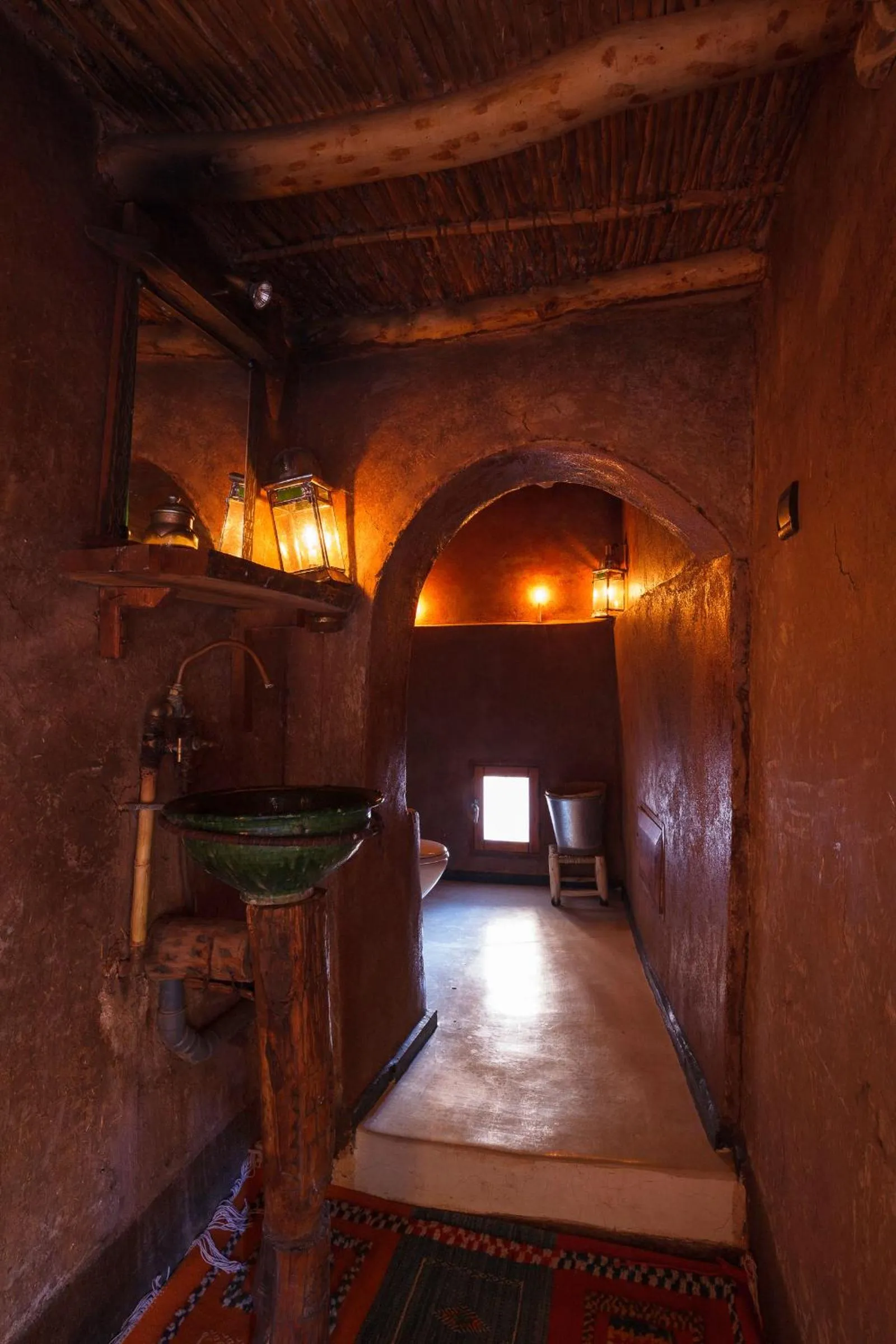 Bathroom in Kasbah Tebi