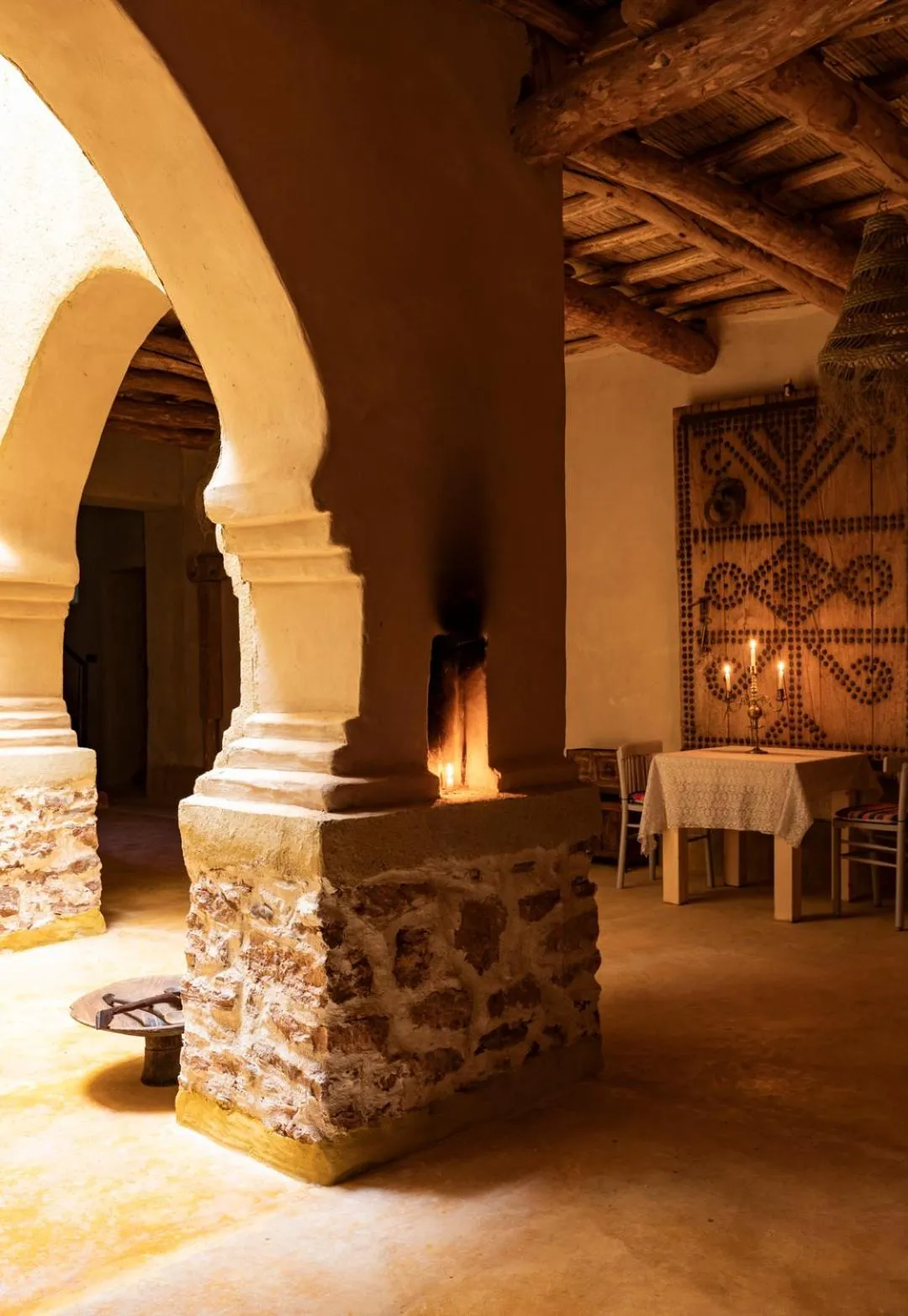 Patio in Kasbah Tebi