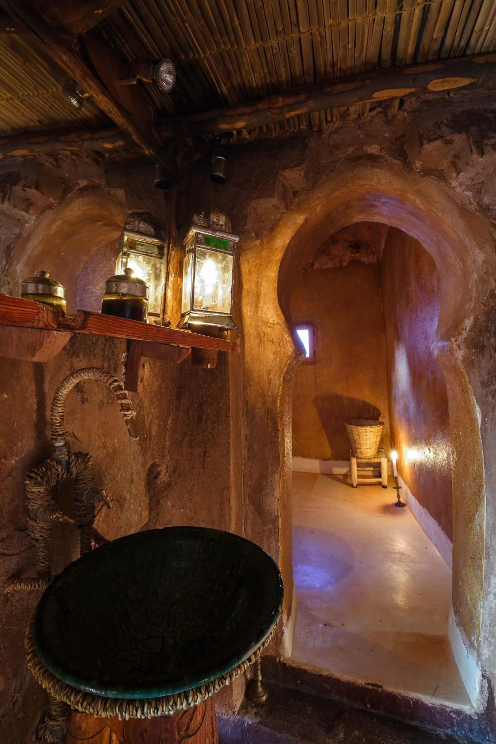Bathroom in Kasbah Tebi