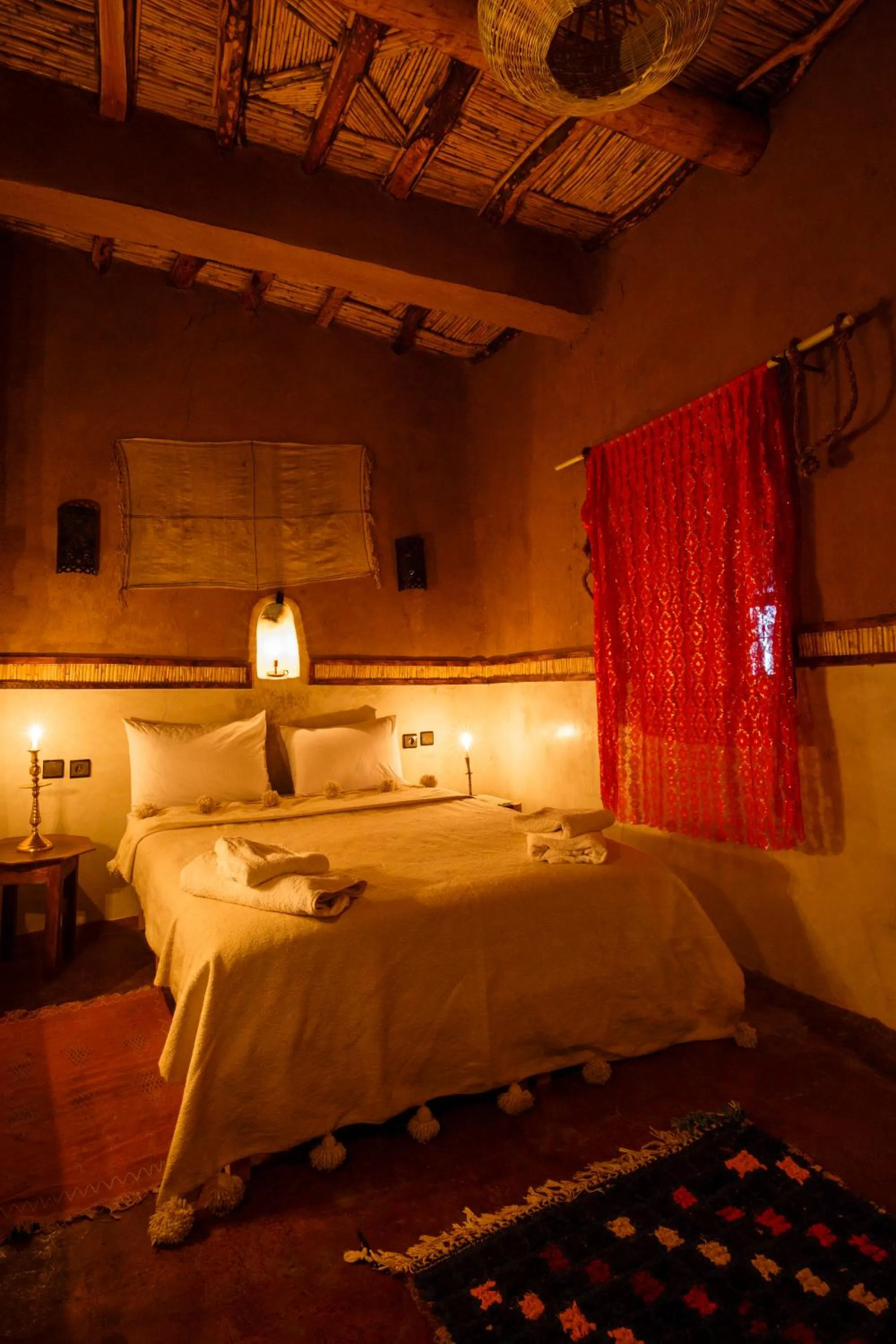 Bed in Kasbah Tebi