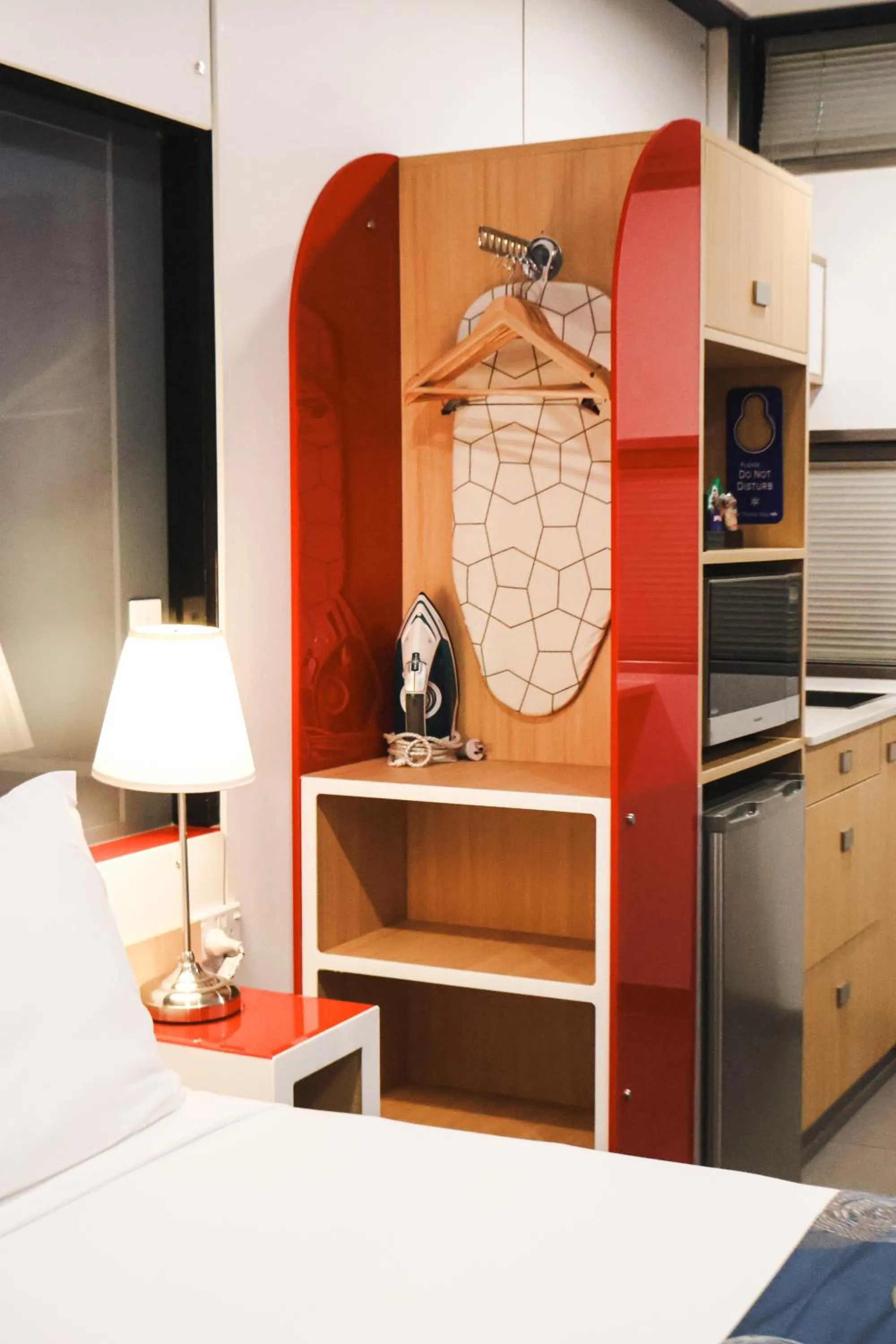 Kitchen or kitchenette, Bed in Stay Motel - Formerly Room Motels Gympie