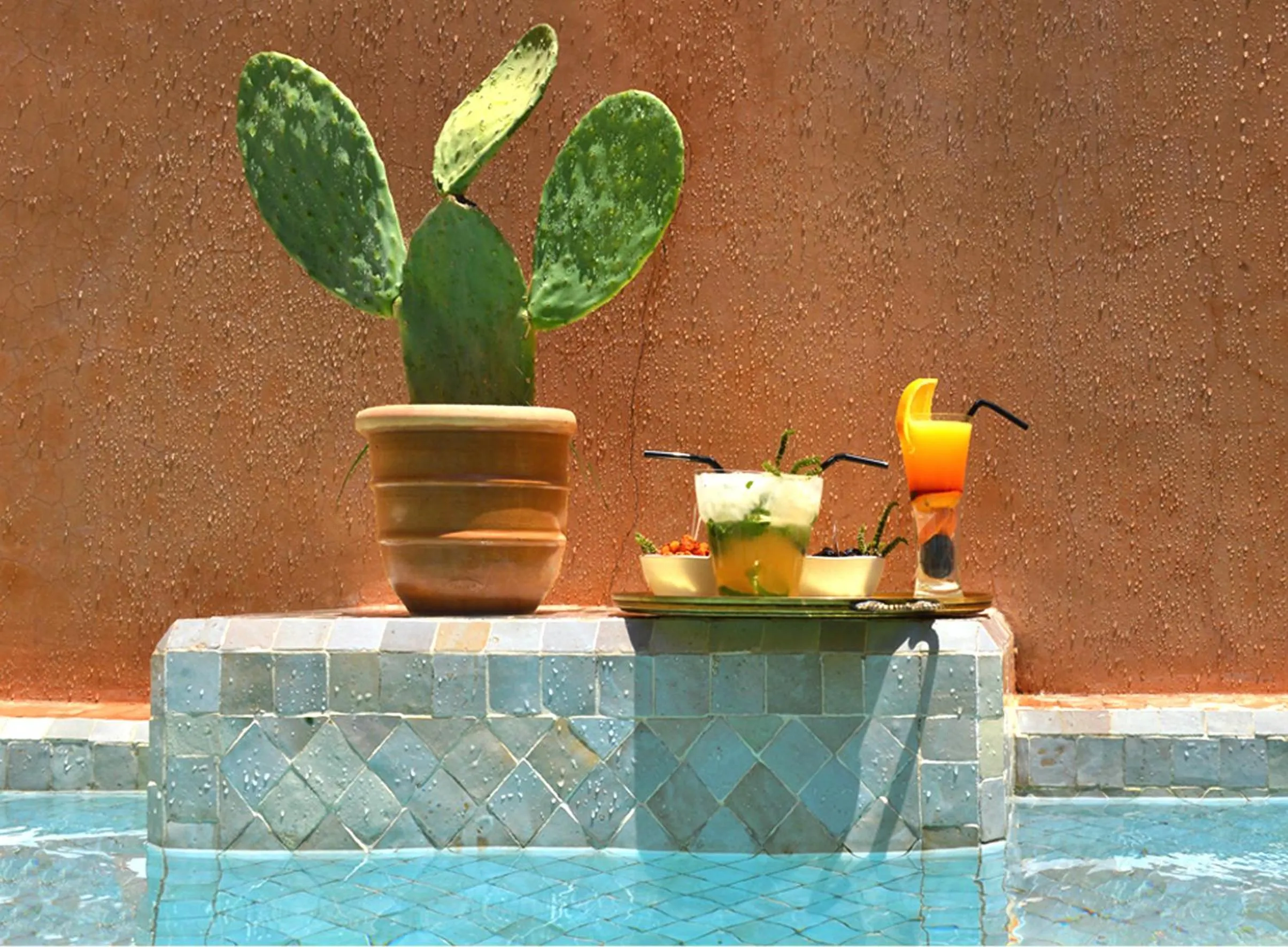 Swimming pool in Dar Housnia