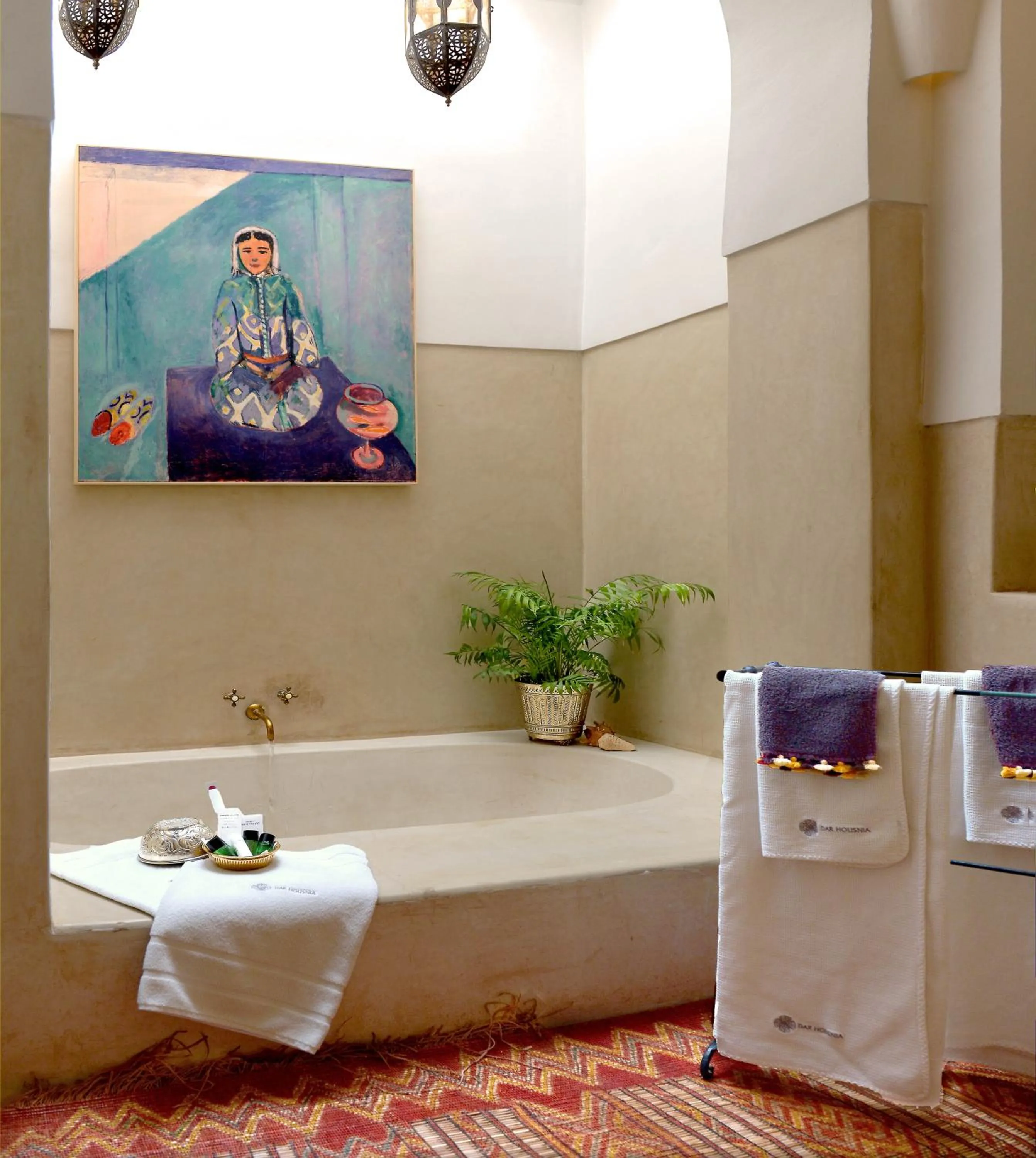 Bathroom in Dar Housnia