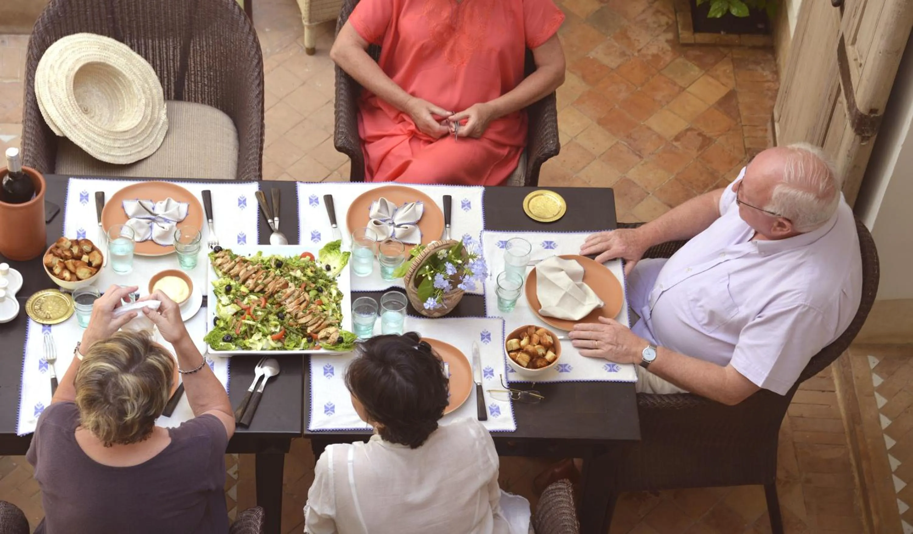 Lunch in Dar Housnia