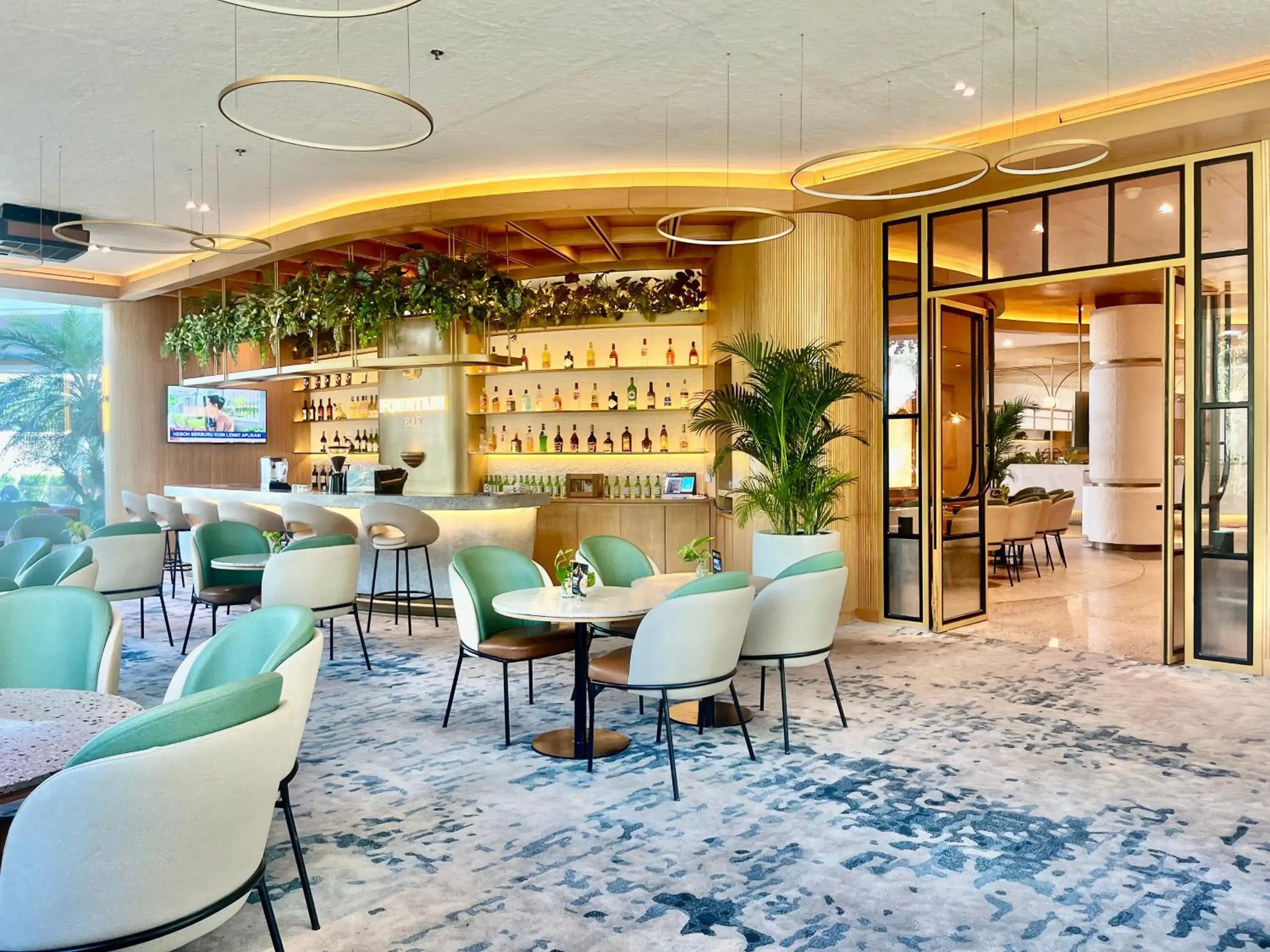 Lounge or bar in The Acacia Hotel Jakarta Lounge or bar in The Acacia Hotel Jakarta