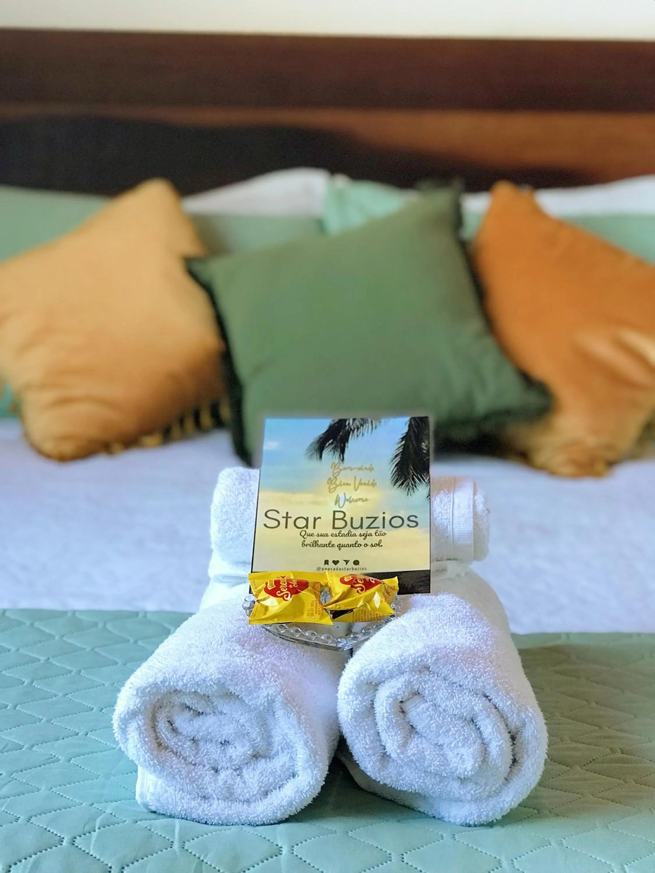 Bed in Star Búzios Pousada