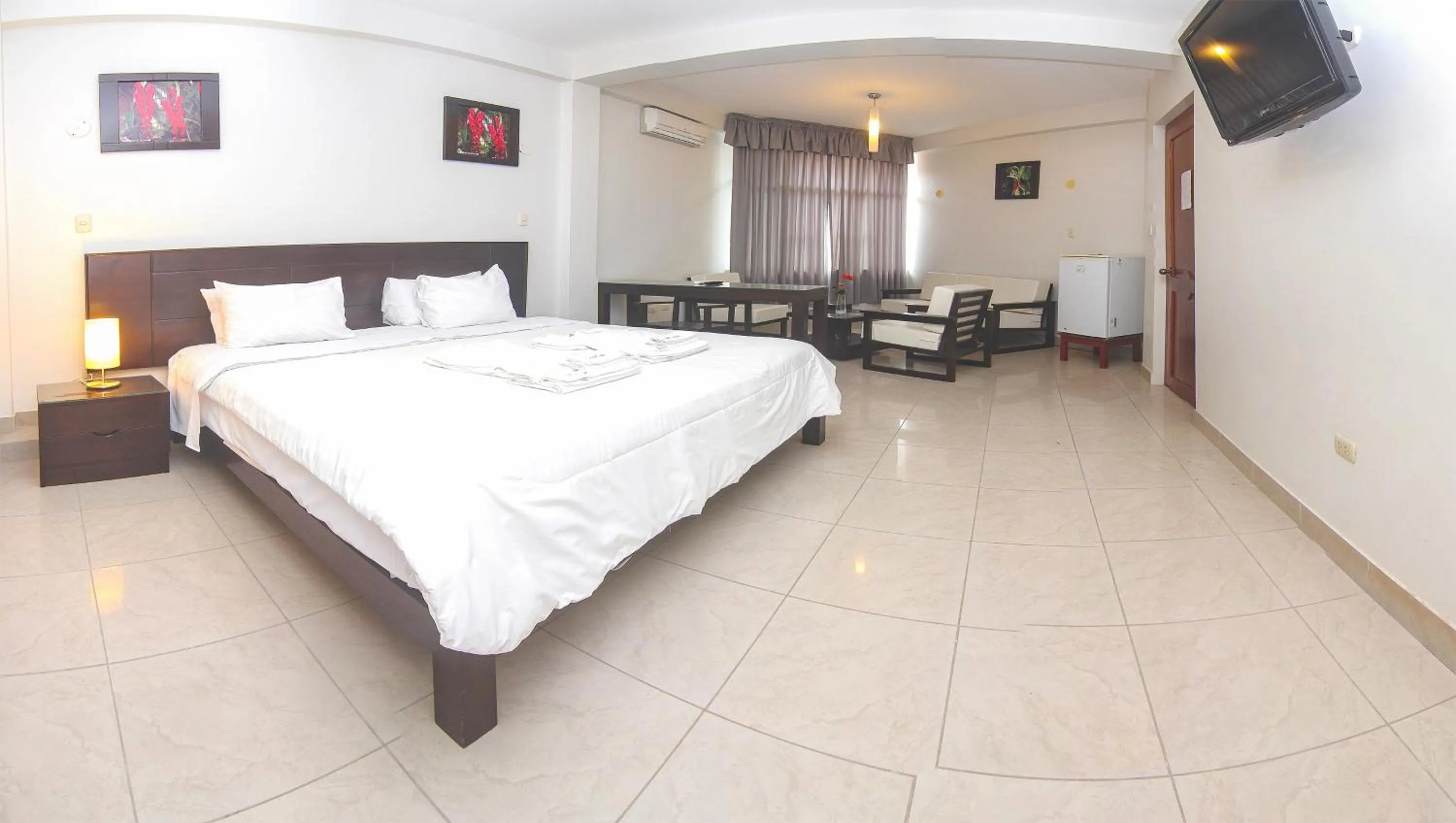 Bed in Hotel Rio Mayo