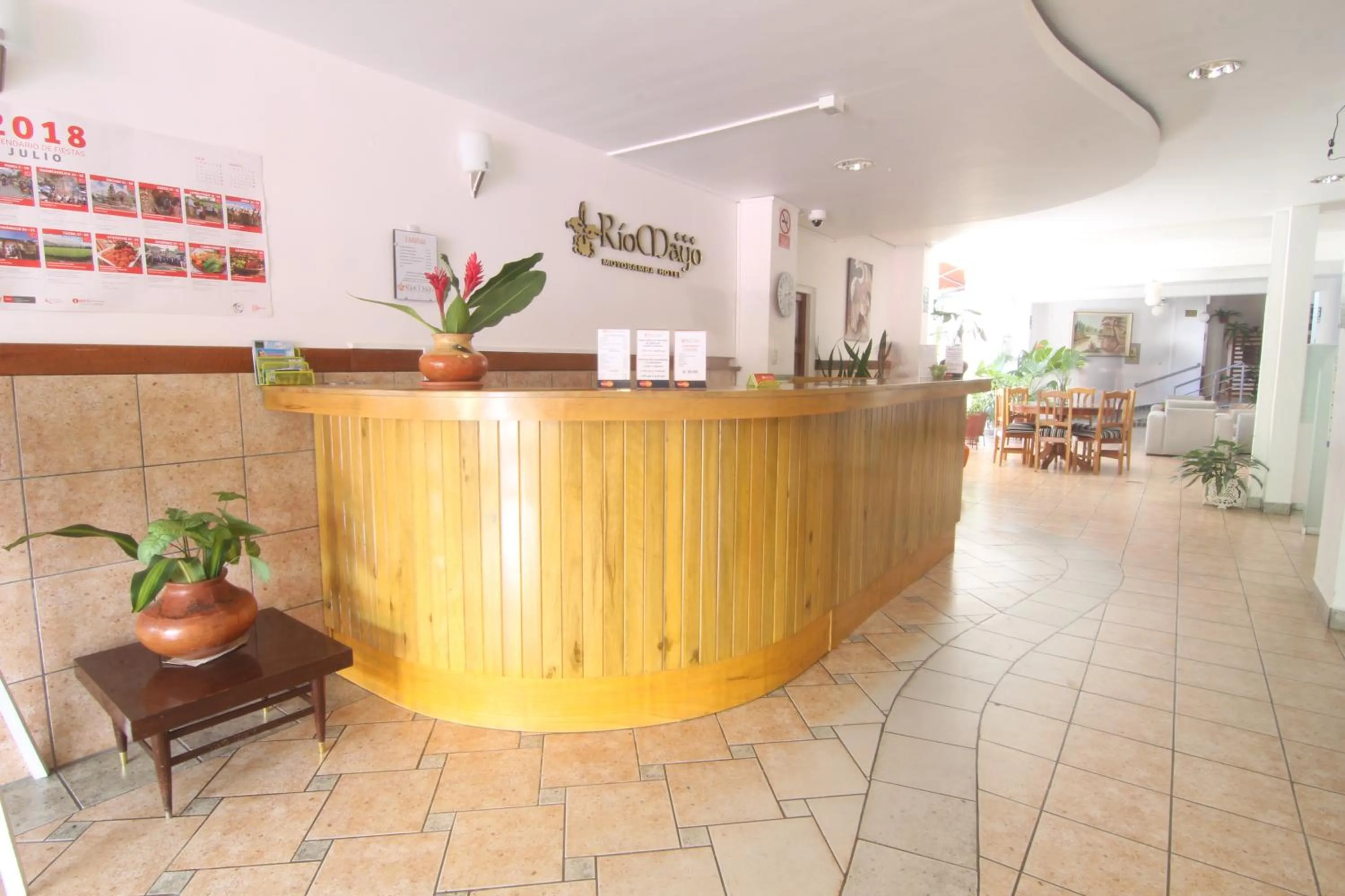 Lobby or reception in Hotel Rio Mayo