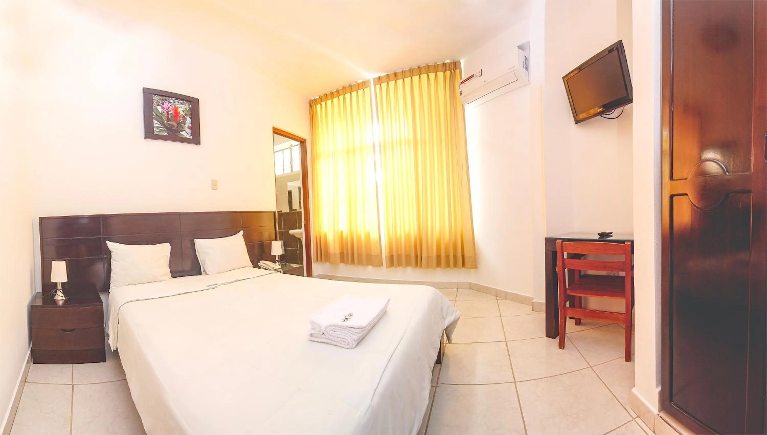 Bed in Hotel Rio Mayo