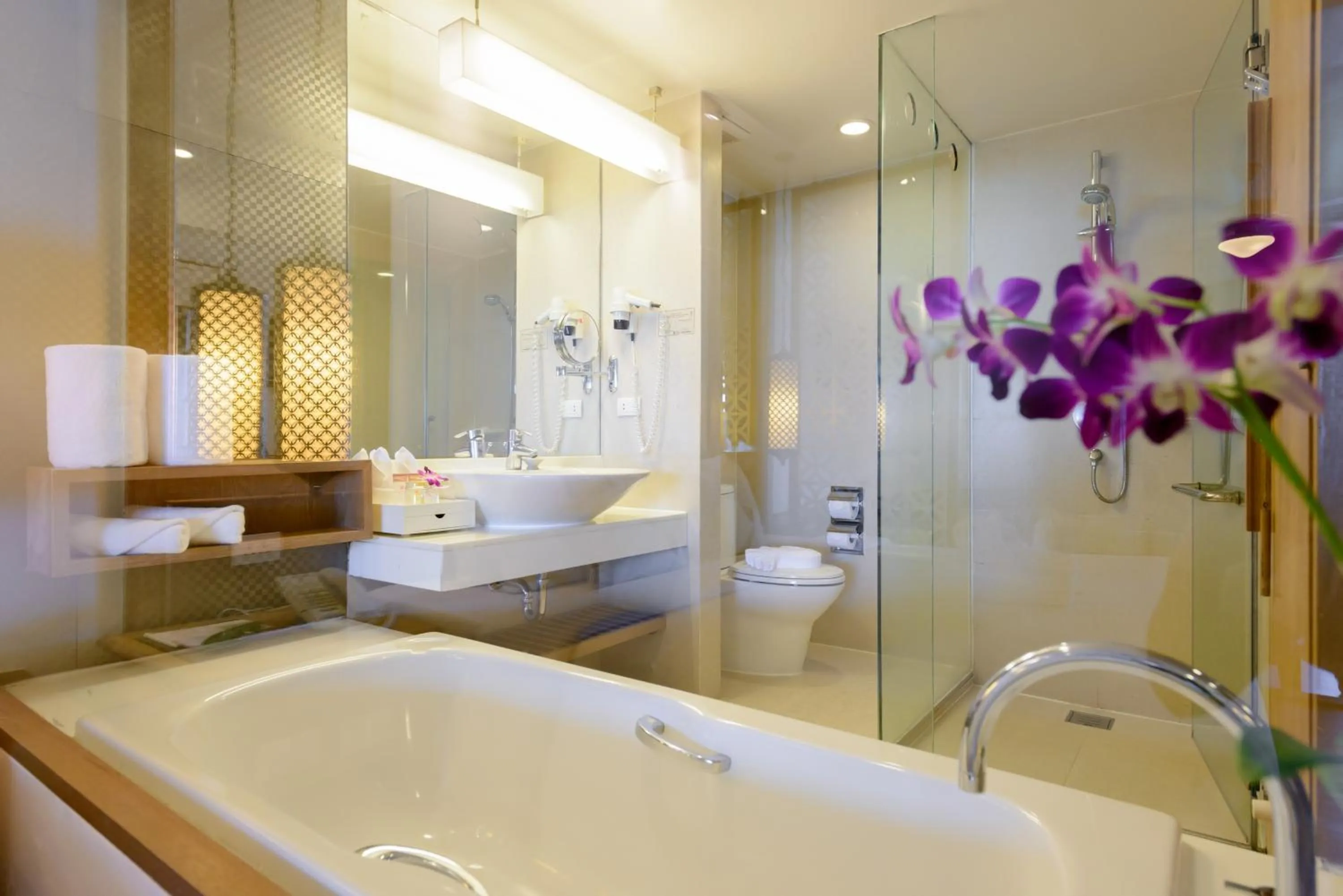 Shower in Katathani Phuket Beach Resort - SHA Extra Plus