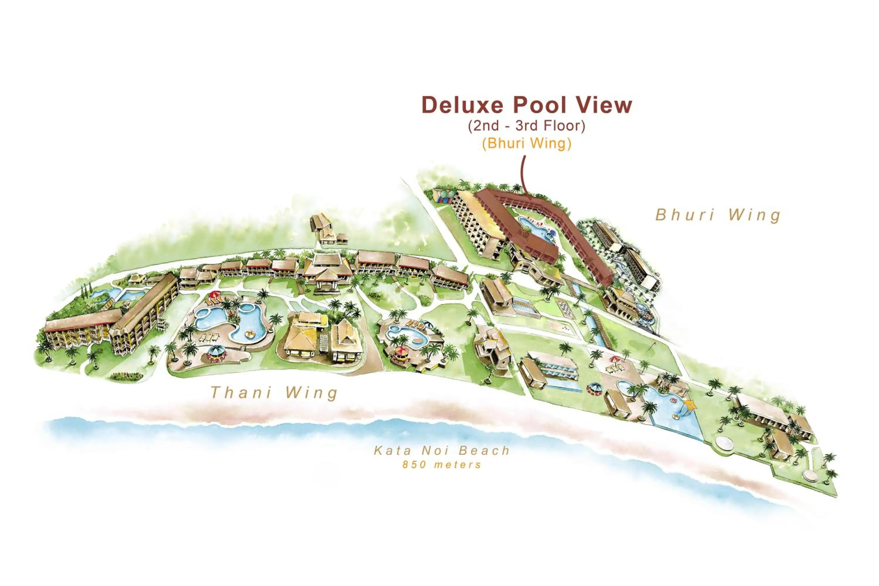 Property building in Katathani Phuket Beach Resort - SHA Extra Plus