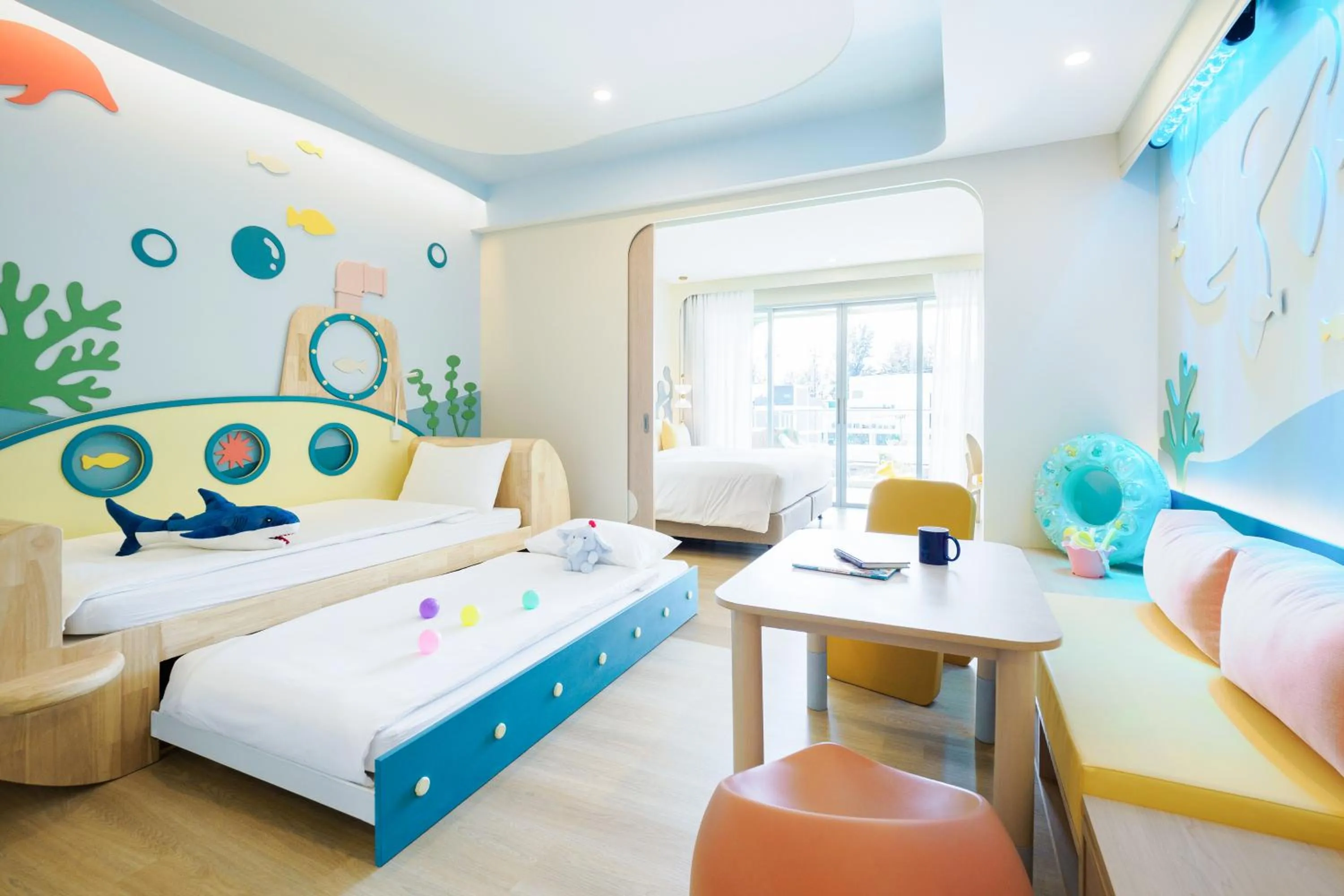 Seating area, Bed in Katathani Phuket Beach Resort - SHA Extra Plus