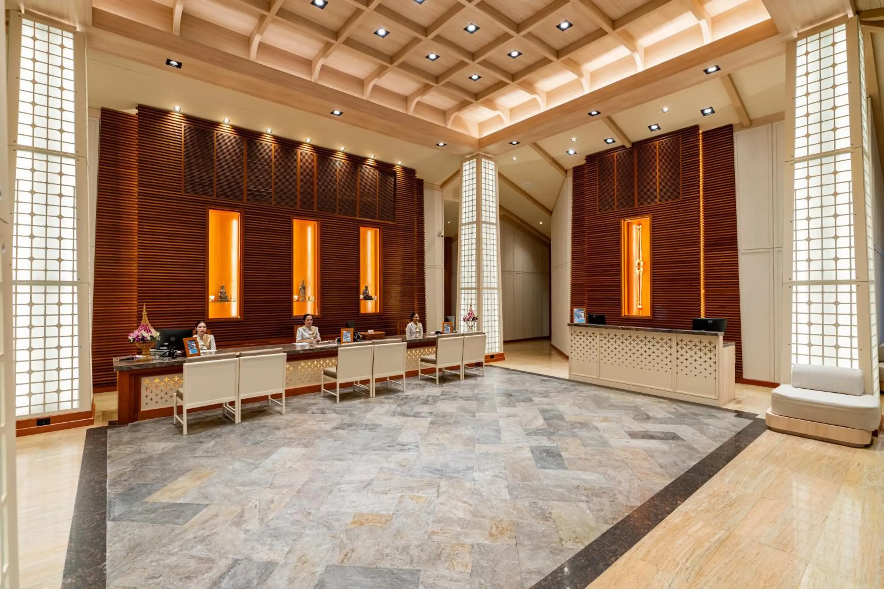Lobby or reception in Katathani Phuket Beach Resort - SHA Extra Plus Lobby or reception in Katathani Phuket Beach Resort - SHA Extra Plus