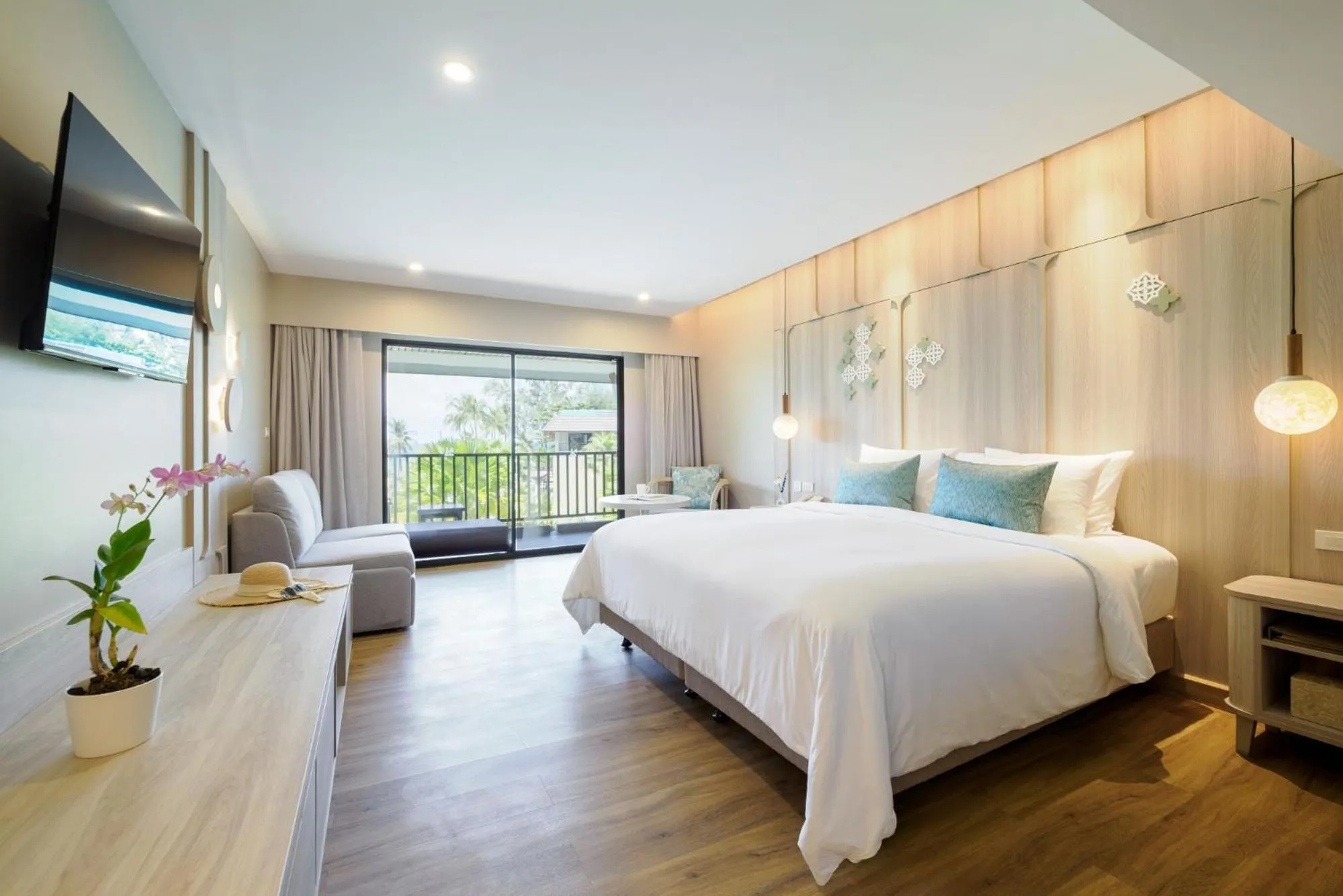 Bedroom, Bed in Katathani Phuket Beach Resort - SHA Extra Plus