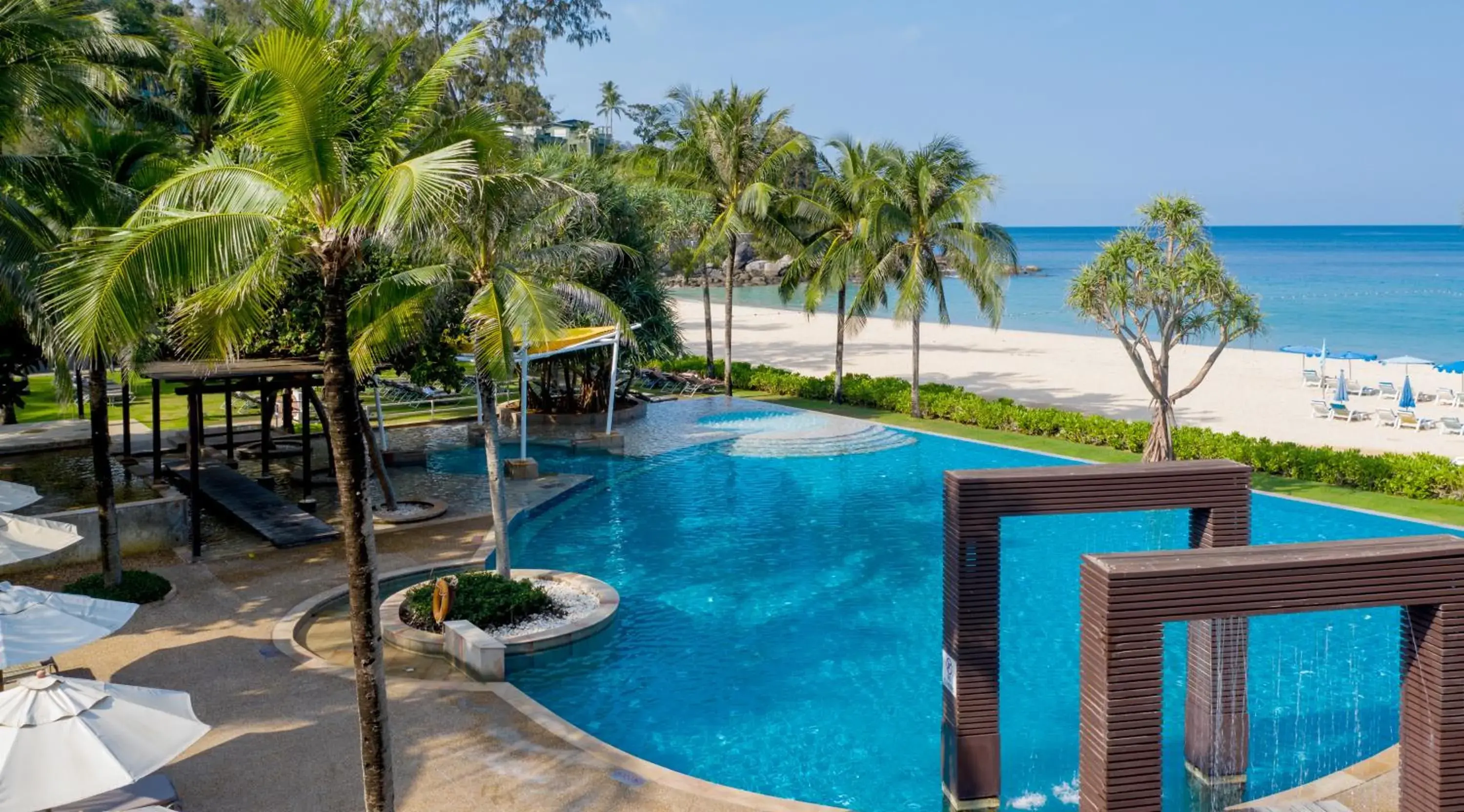 Swimming pool in Katathani Phuket Beach Resort - SHA Extra Plus Swimming pool in Katathani Phuket Beach Resort - SHA Extra Plus