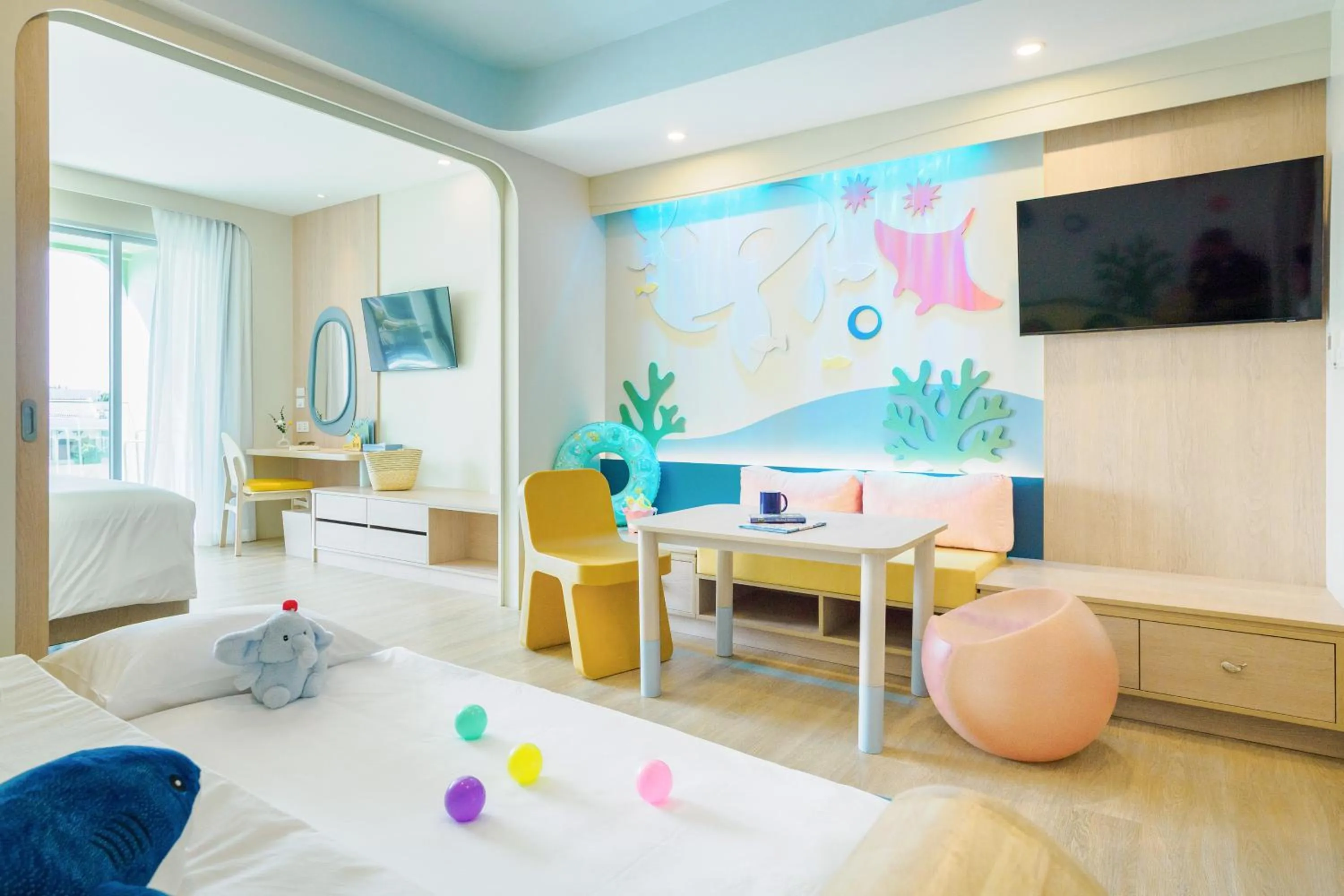 Bedroom in Katathani Phuket Beach Resort - SHA Extra Plus