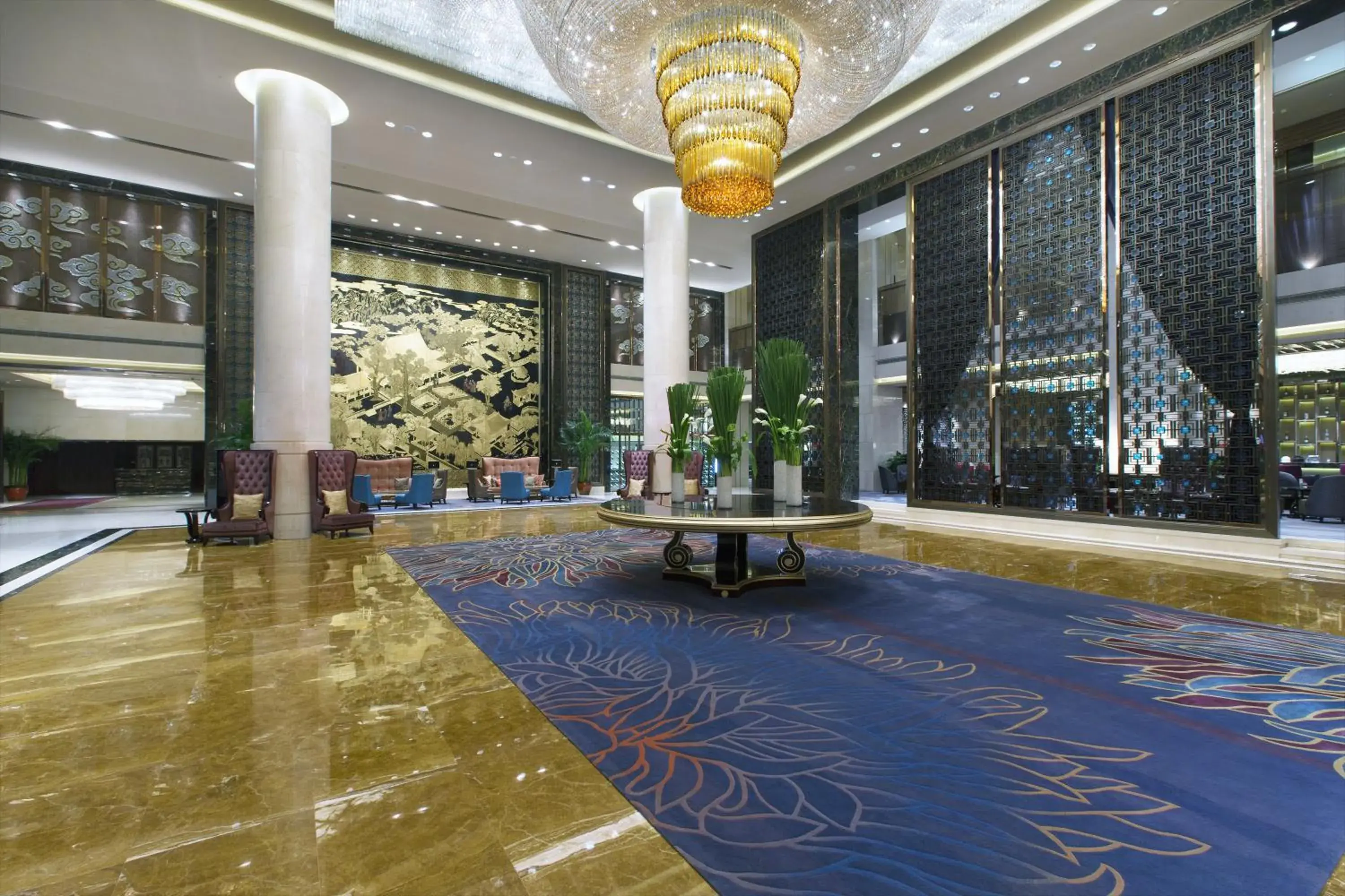 Lobby or reception in Wanda Vista Taiyuan Lobby or reception in Wanda Vista Taiyuan