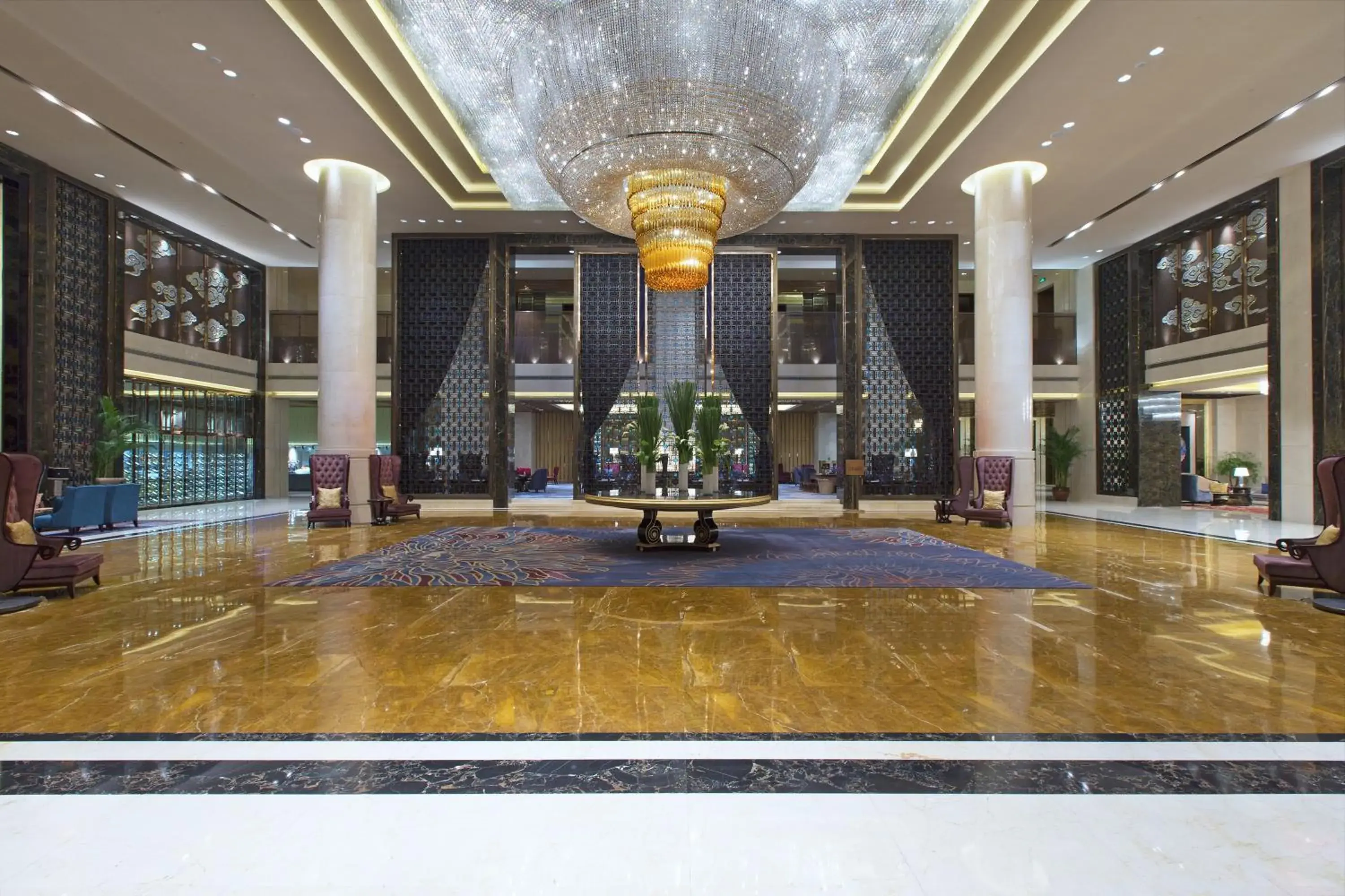 Lobby or reception in Wanda Vista Taiyuan Lobby or reception in Wanda Vista Taiyuan