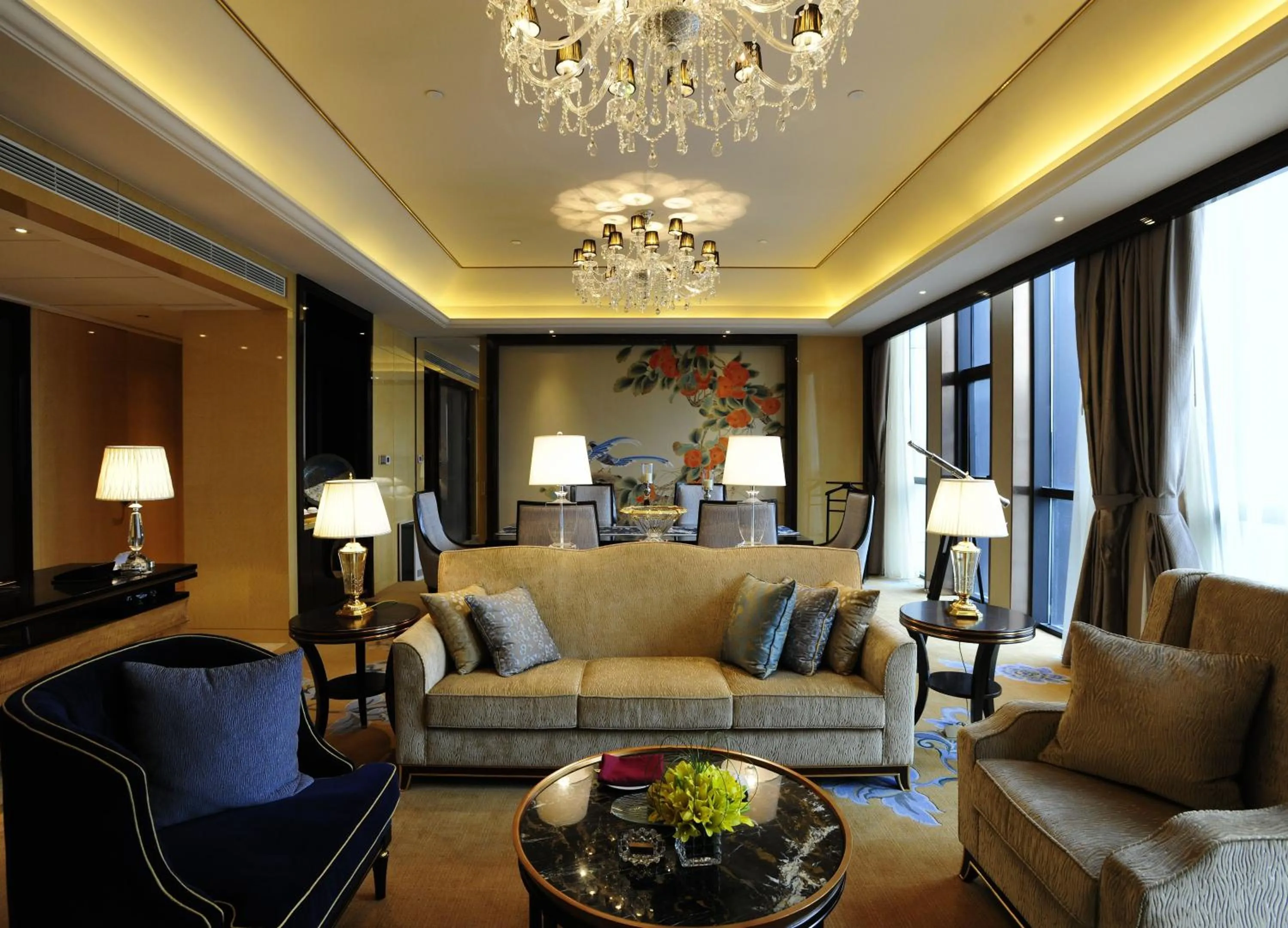Living room in Wanda Vista Taiyuan