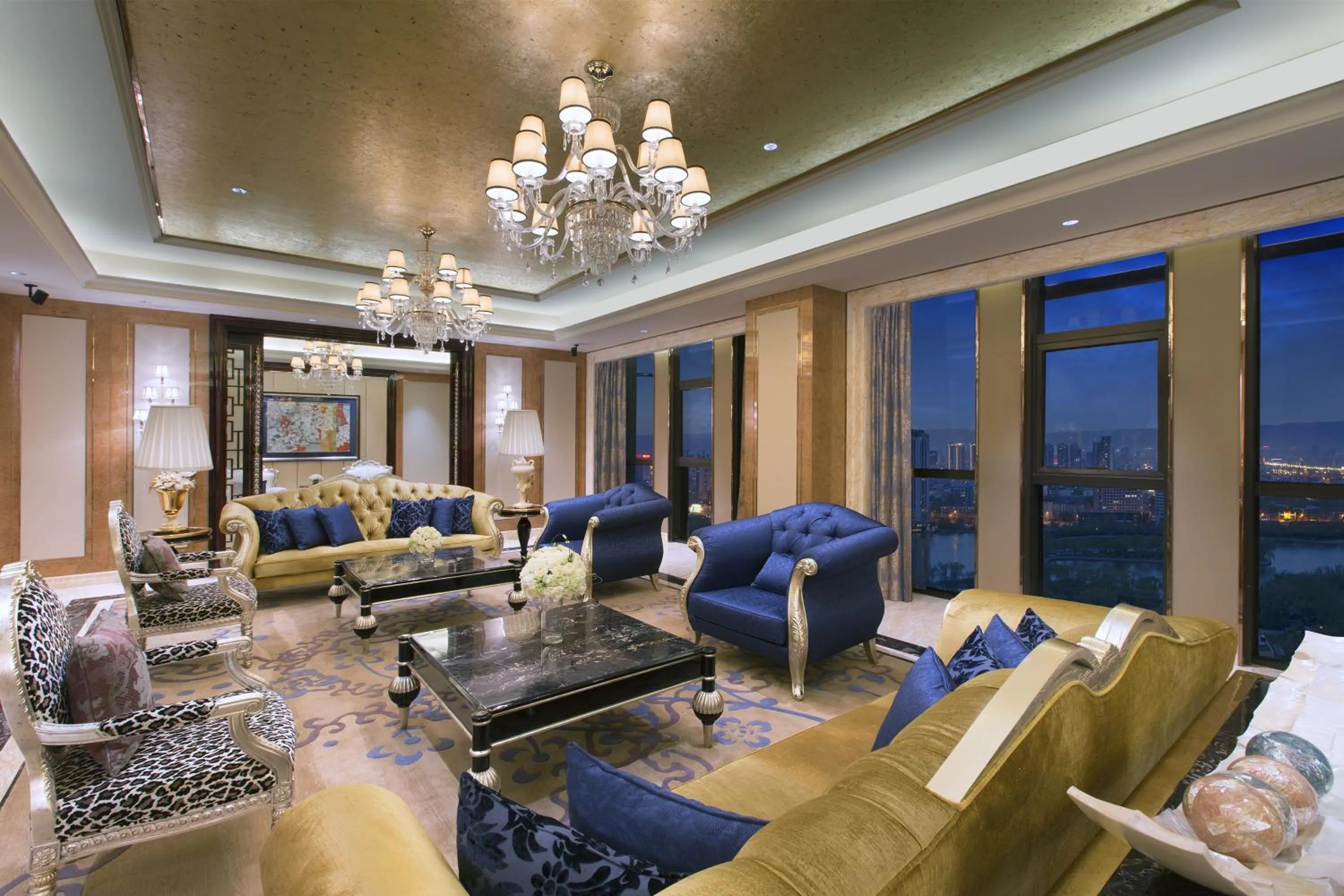 Lounge or bar in Wanda Vista Taiyuan