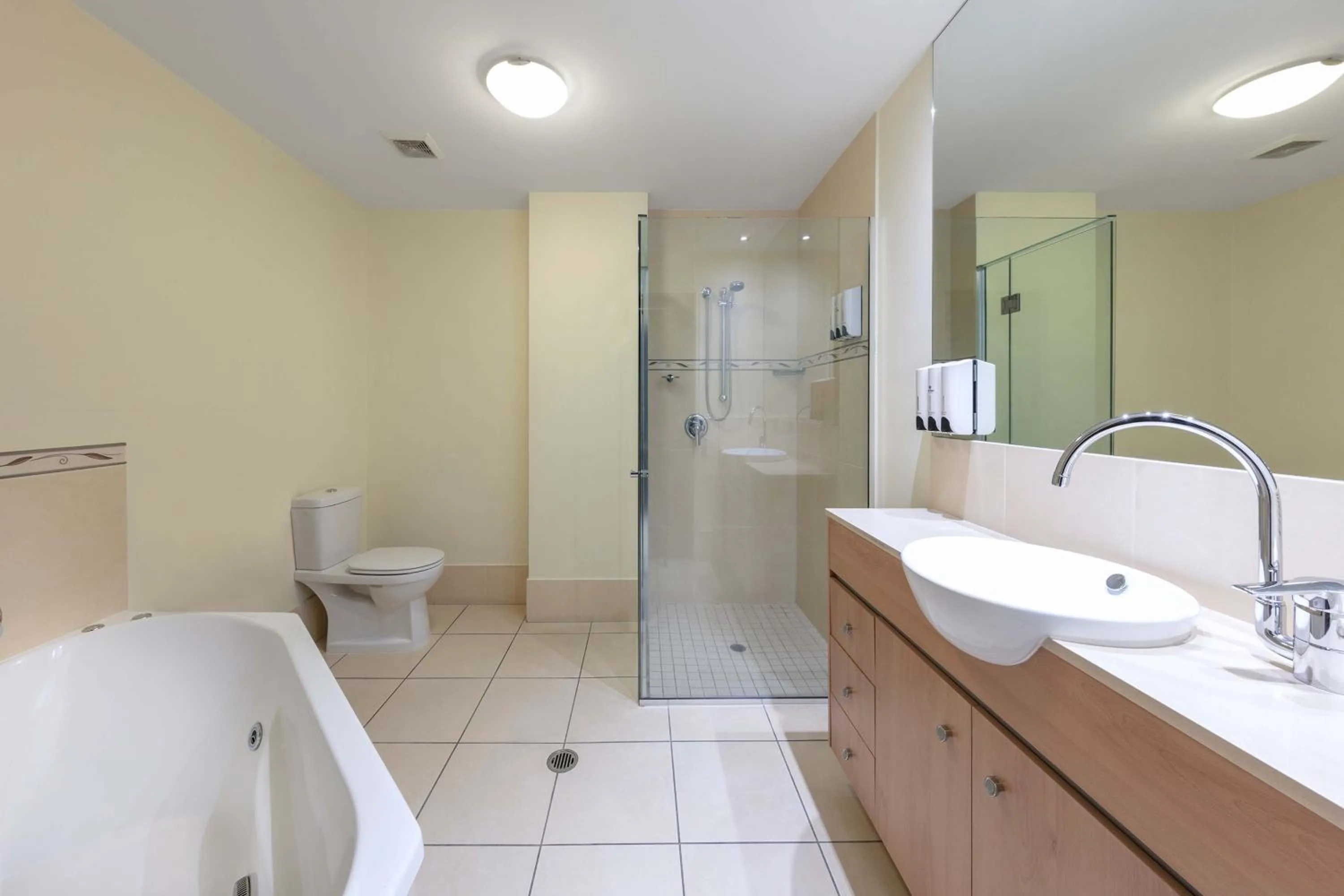 Bathroom in Piermonde Apartments Cairns