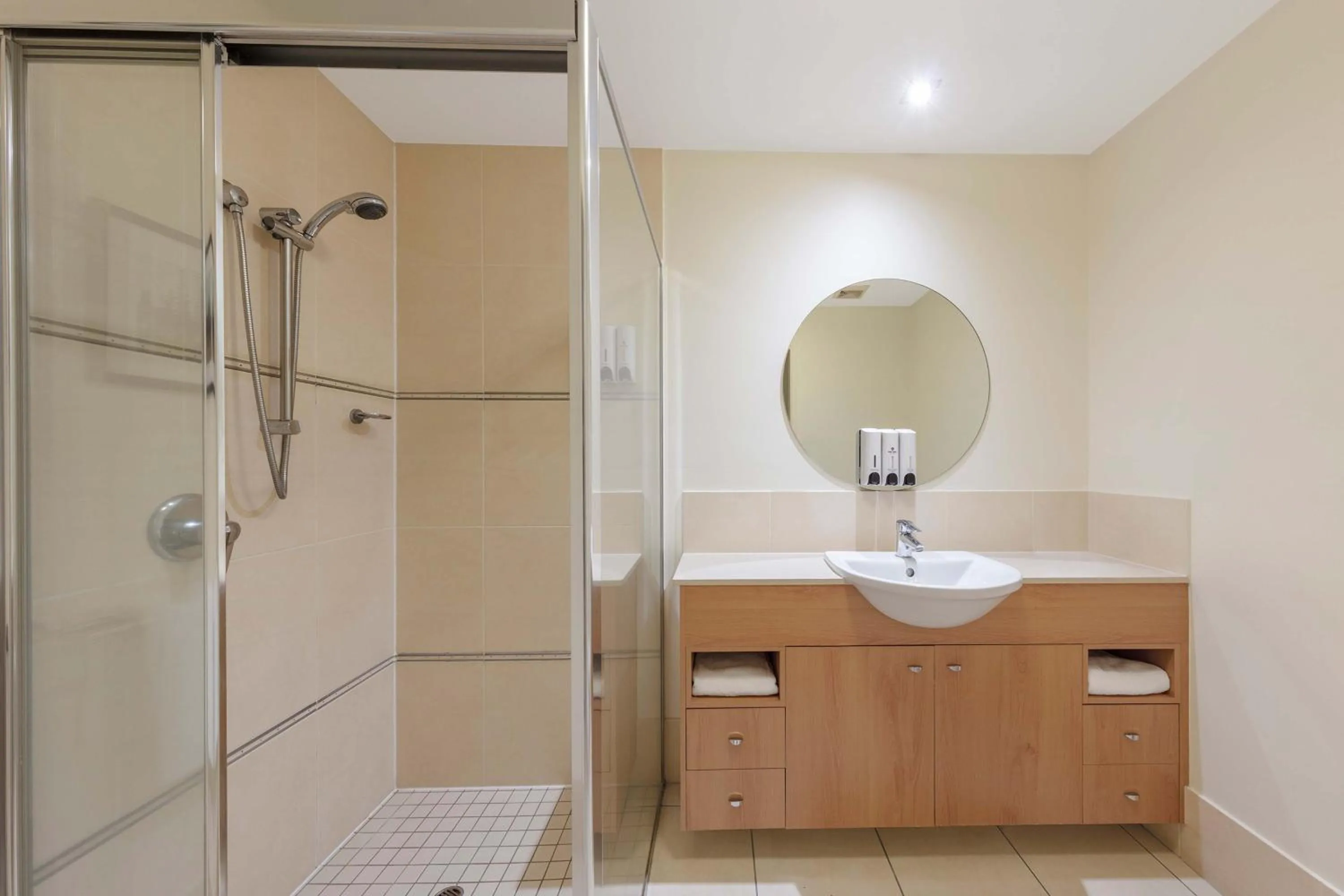 Bathroom in Piermonde Apartments Cairns