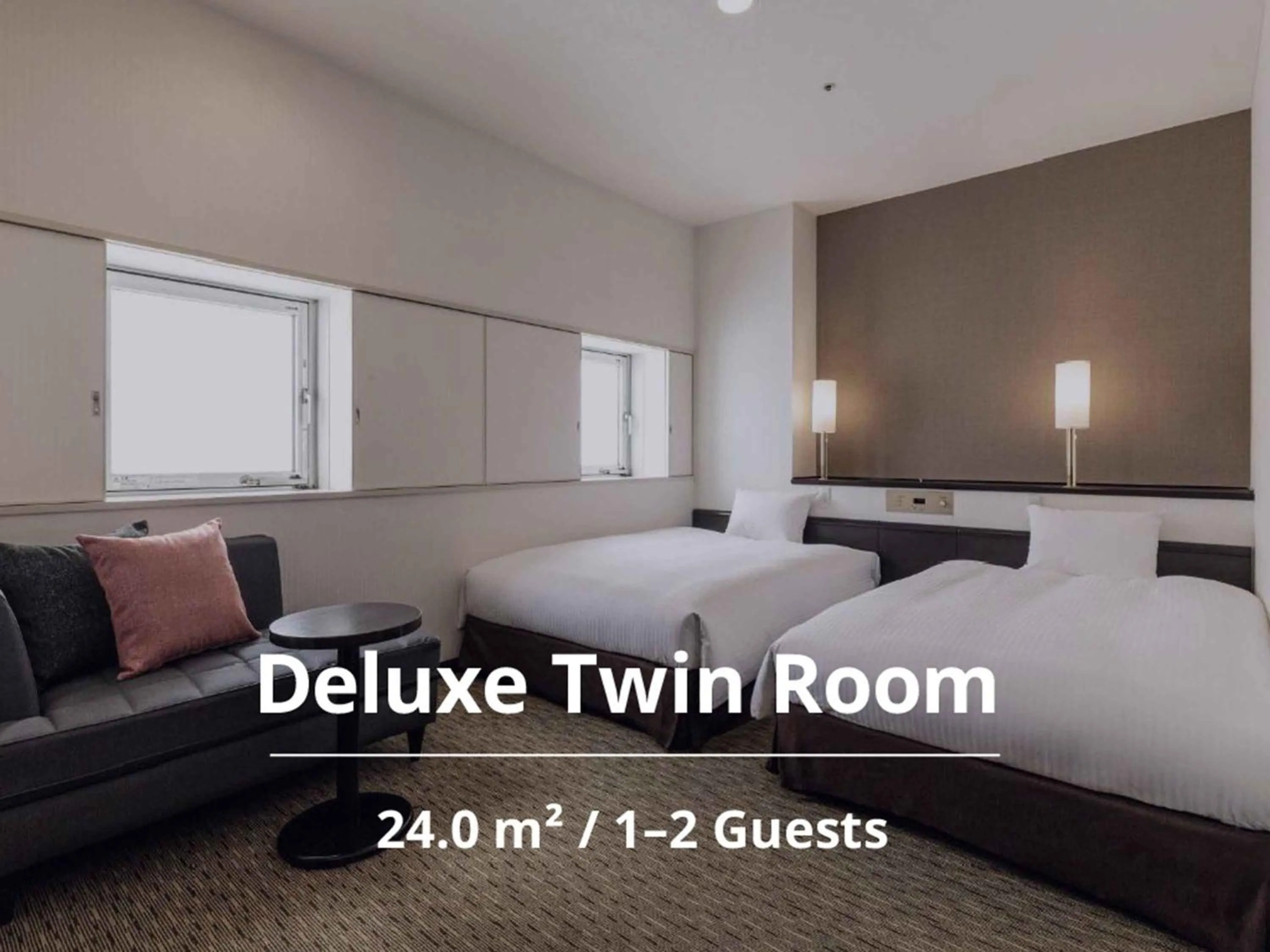 Photo of the whole room in Nishitetsu Inn Kurosaki