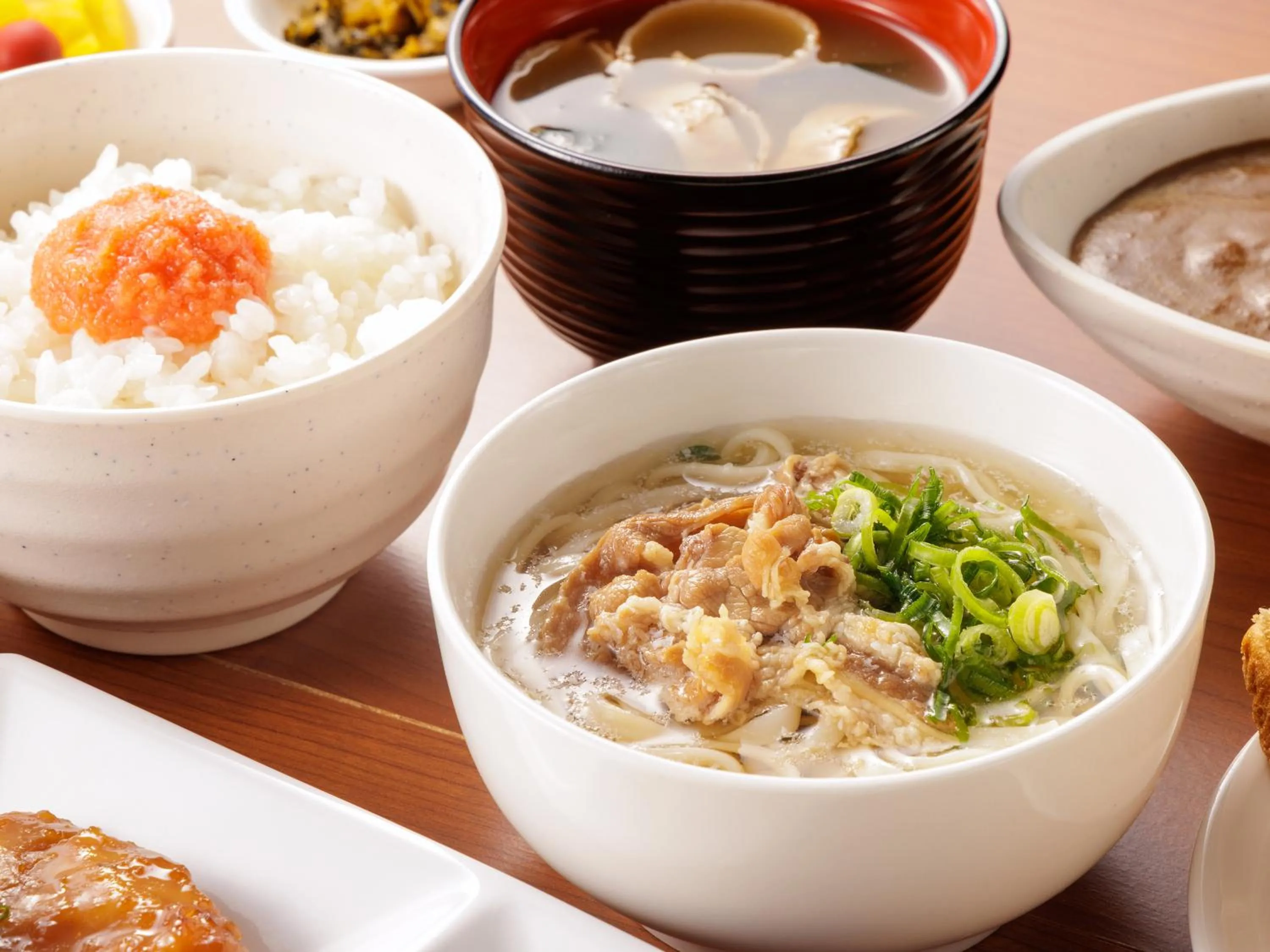 Food in Nishitetsu Inn Kurosaki