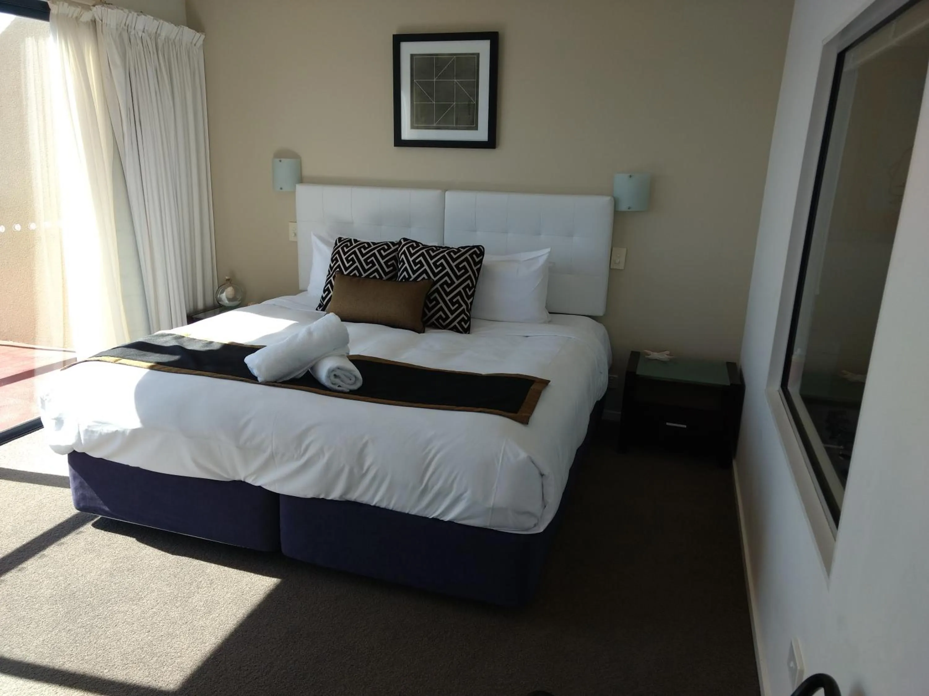 Bed in Diamond Island Resort, Restaurant & Bar and Penguin Show