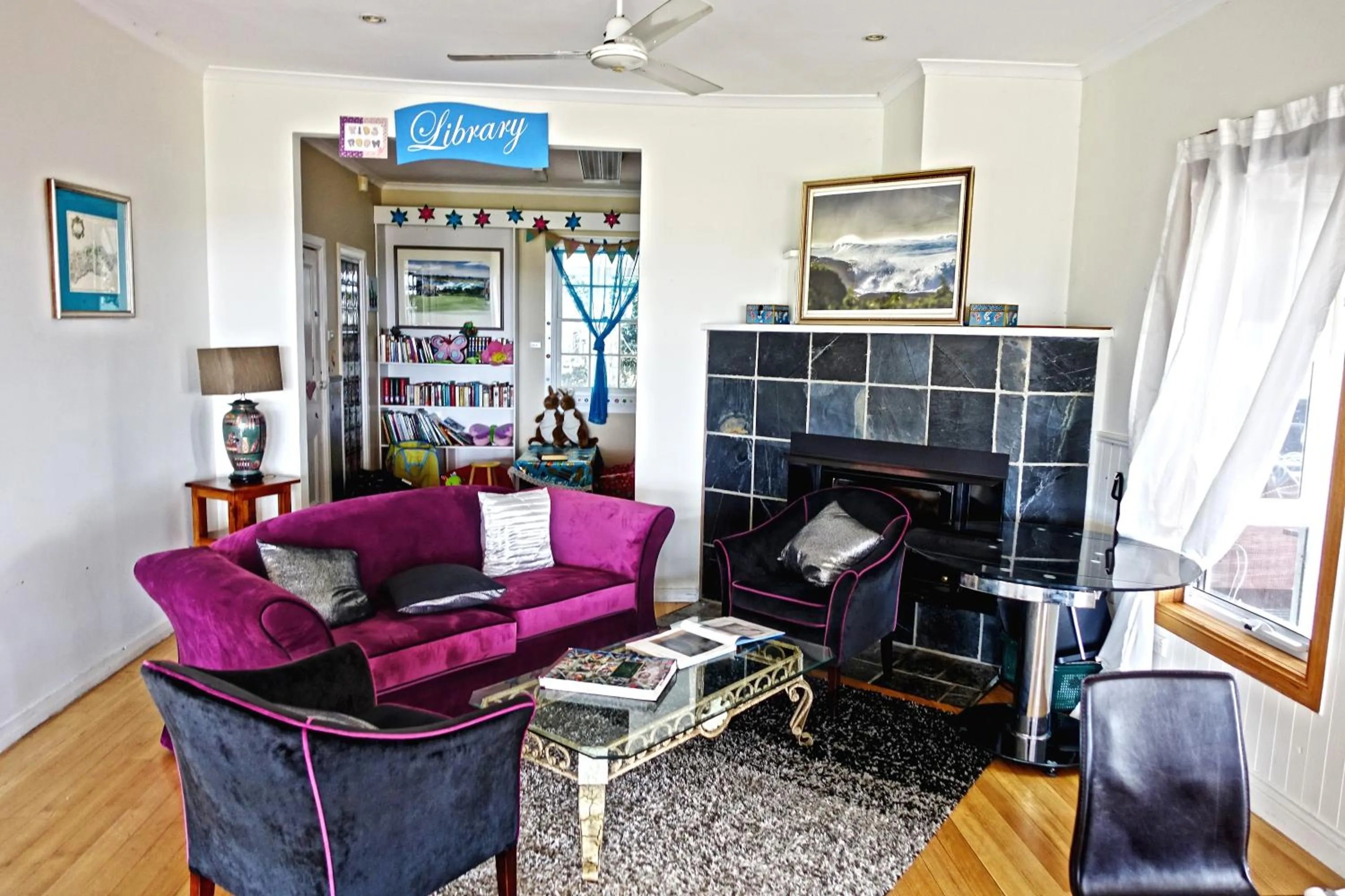 Seating area in Diamond Island Resort, Restaurant & Bar and Penguin Show