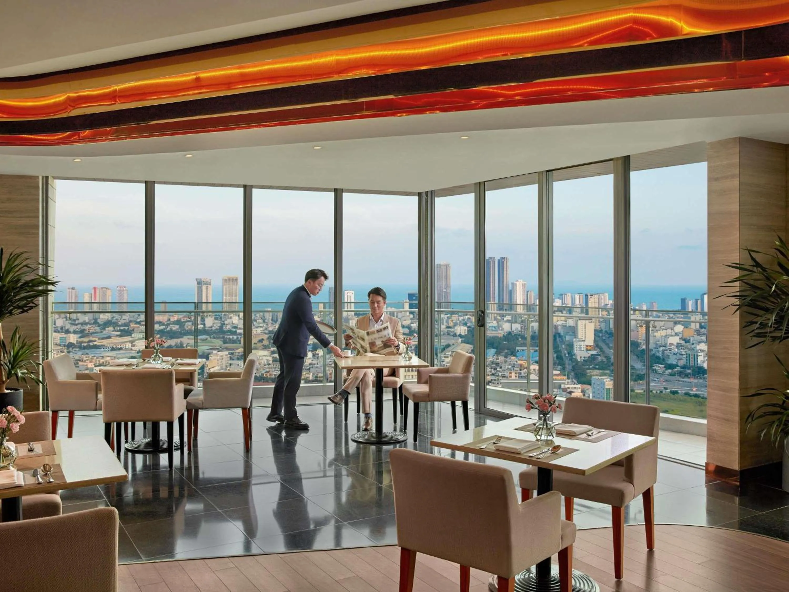 Lounge or bar in Novotel Danang Premier Han River